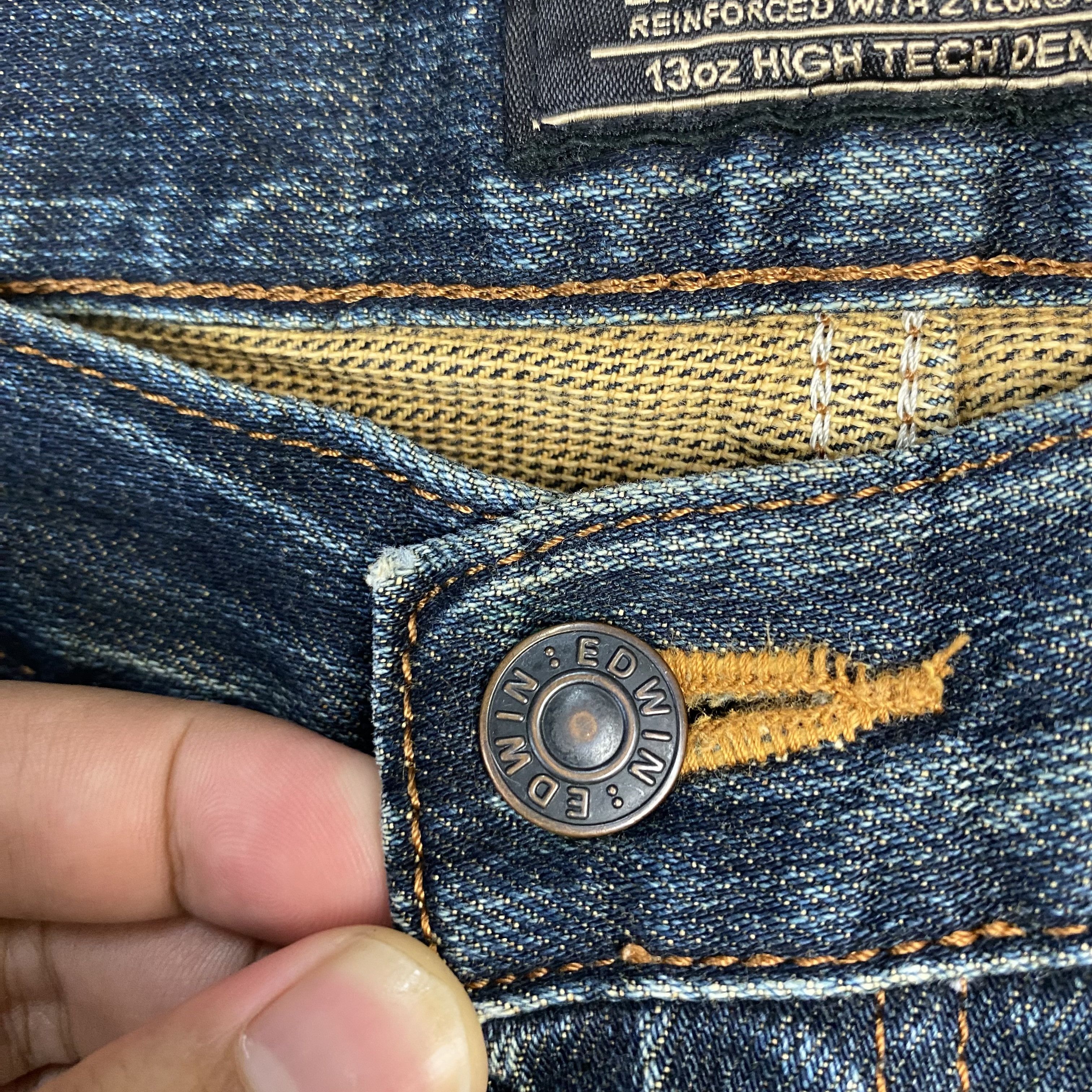 Edwin Edwin Blue vintage Denim Pants #7593 Size US 29 - 11 Thumbnail