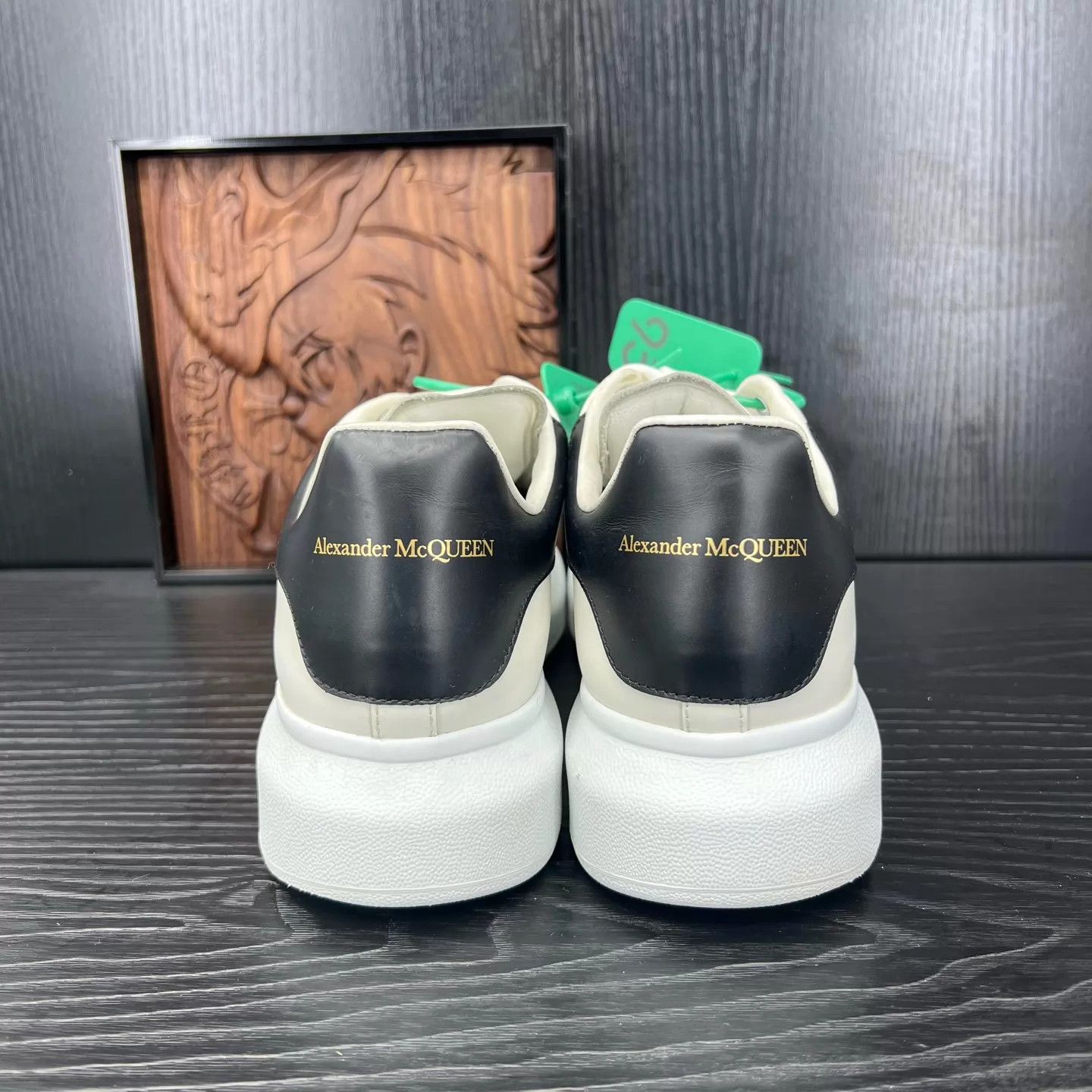 Alexander McQueen Alexander McQueen Smooth Calf Leather Black Toe 41.5 Size US 8.5 / EU 41-42 - 5 Thumbnail