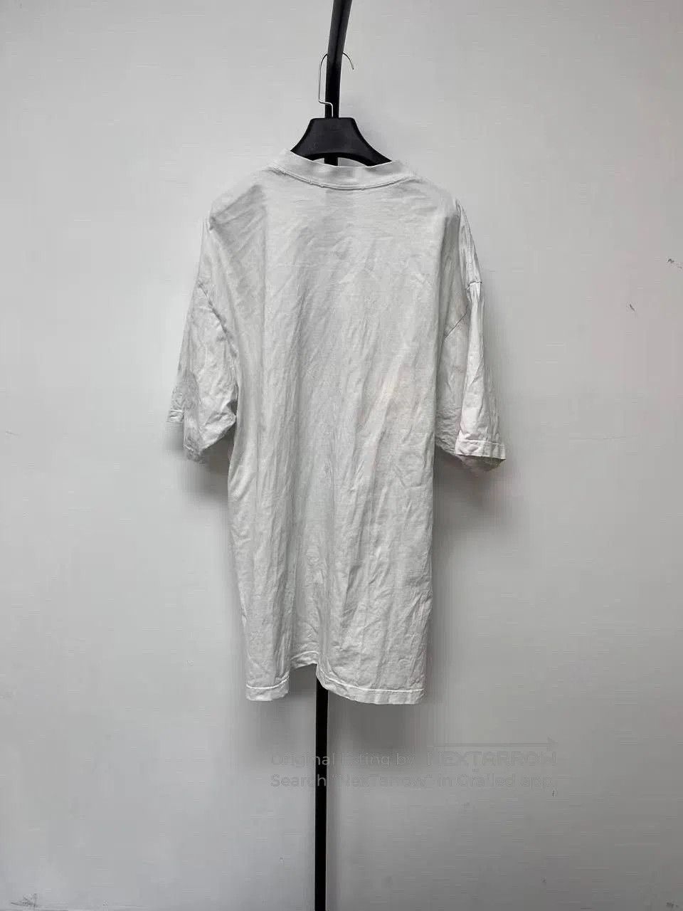 Balenciaga Balenciaga Logo Print Round Neck T-Shirt. Size US XL / EU 56 / 4 - 2 Thumbnail