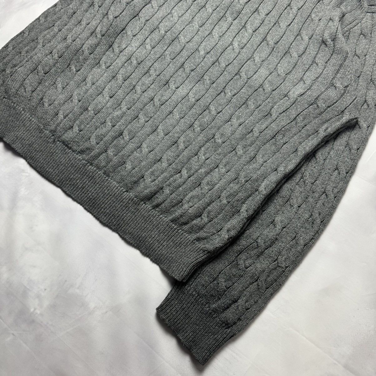 Polo Ralph Lauren Polo Ralph Lauren zip-hoodie 1/3 knitted gray men XL Size US XL / EU 56 / 4 - 12 Thumbnail
