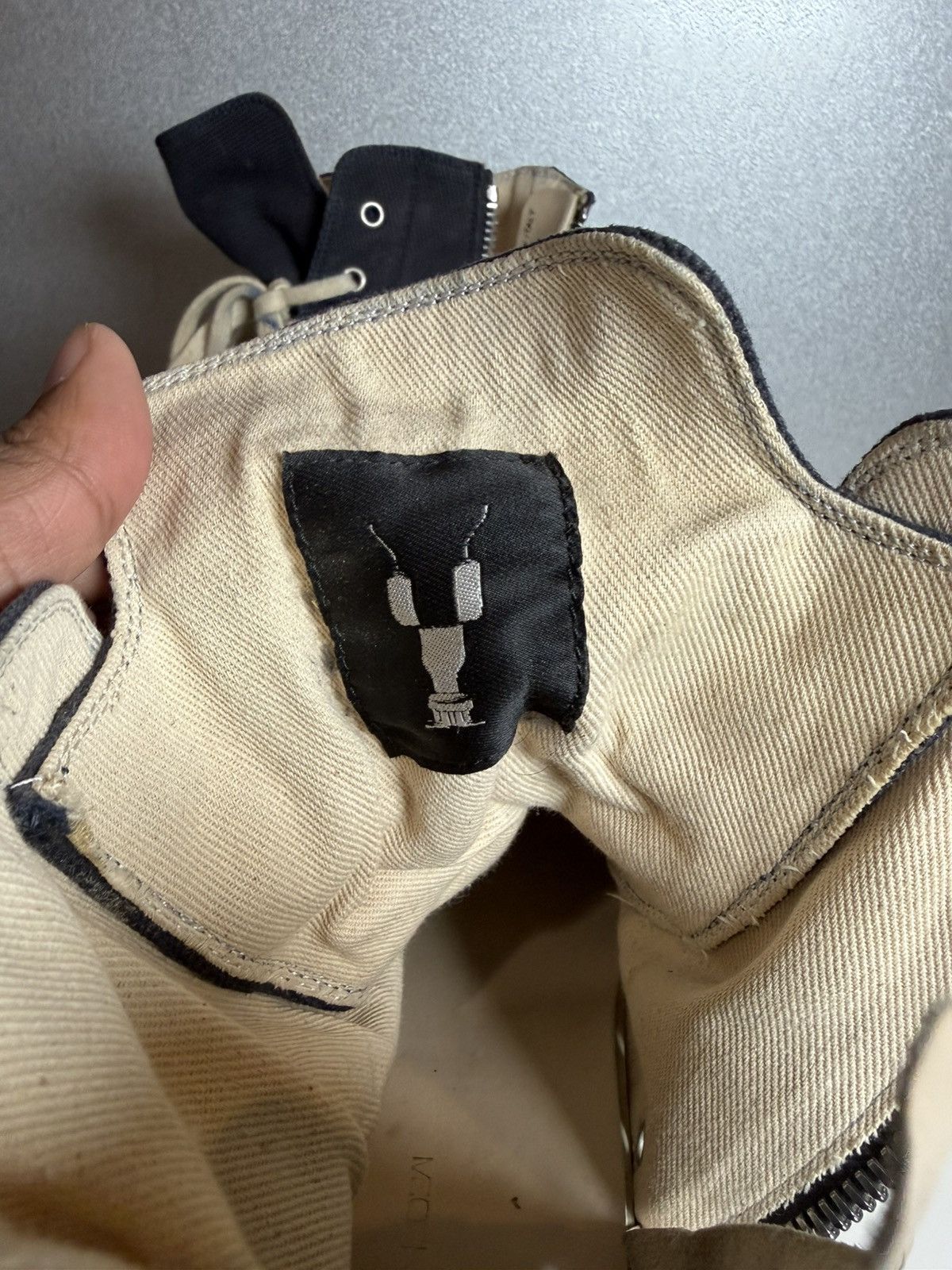 Rick Owens Rick Owens DRKSHDW Ramones Navy Size US 9 / EU 42 - 13 Thumbnail