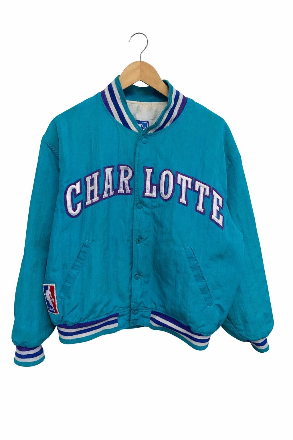 Starter Starter jacket vintage charlotte hornets Size US L / EU 52-54 / 3 - 1 Thumbnail