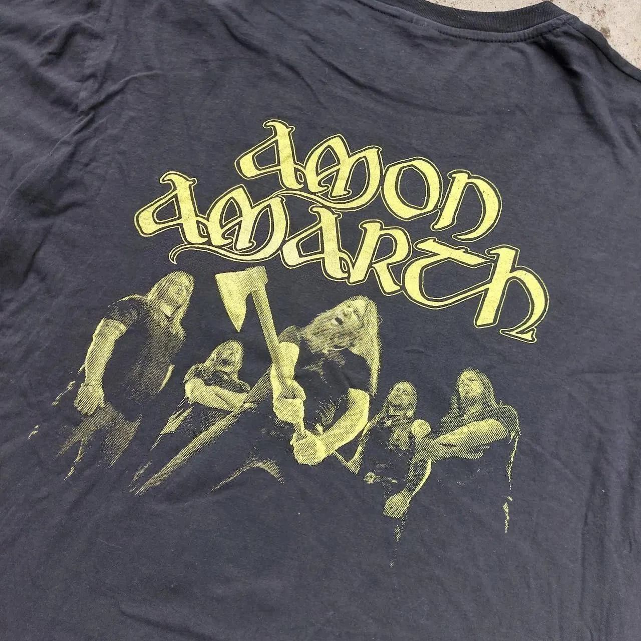 Vintage Amon Amarth Tshirt Surturn Rising Metal Band Tee XL Size US XL / EU 56 / 4 - 4 Thumbnail