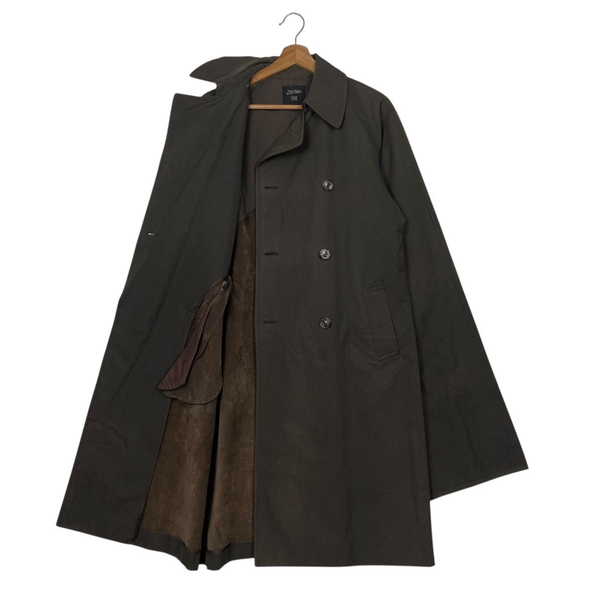 Jean Paul Gaultier Jean Paul Gaultier Femme Double Breasted Wool Trenchcoat Size S / US 4 / IT 40 - 9 Thumbnail