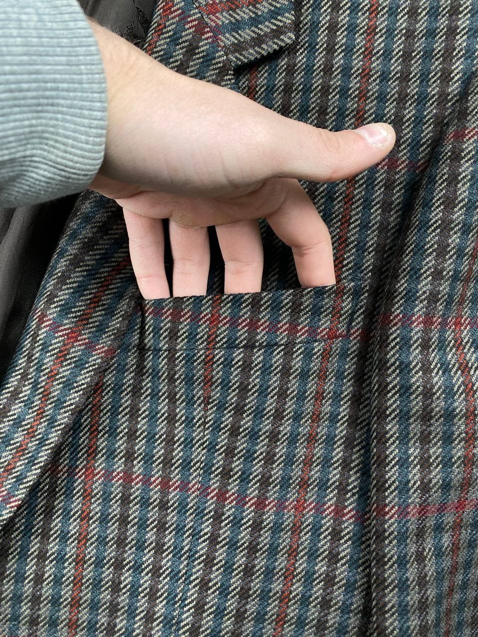 Burberry Vintage Burberrys Wool Blazers Size 52R - 6 Thumbnail