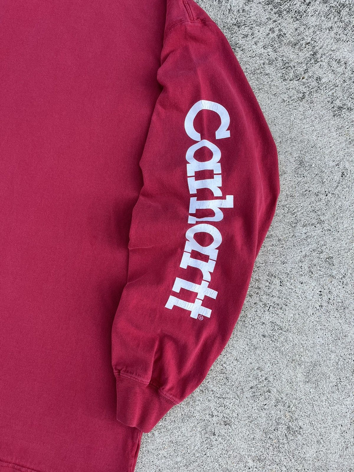 Carhartt Vintage 00’s Carhartt Work Long Sleeve T-Shirt Size US XL / EU 56 / 4 - 2 Thumbnail