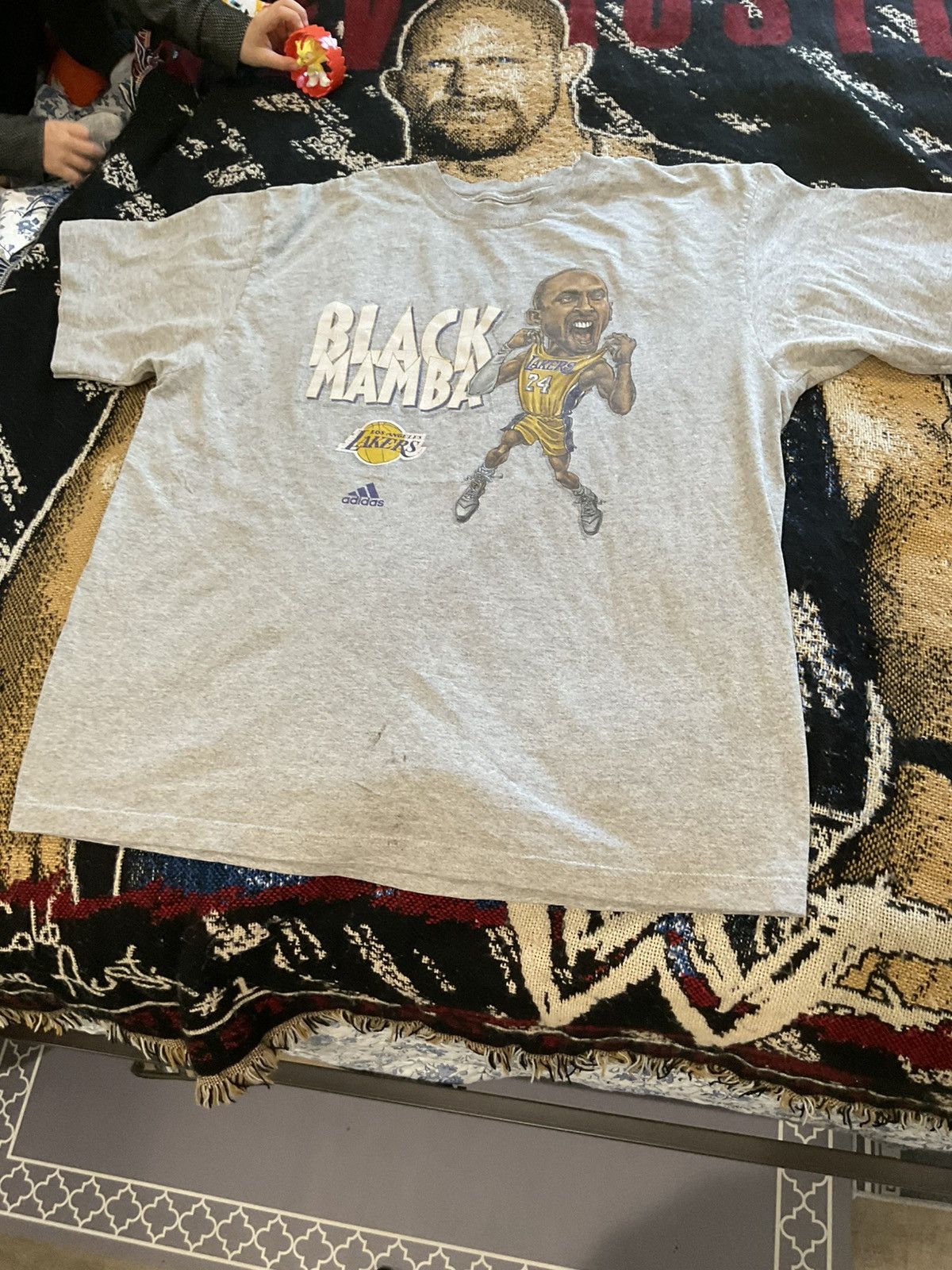 Adidas Vintage Los Angeles lakers Kobe Bryant shirt large Size US L / EU 52-54 / 3 - 2 Thumbnail