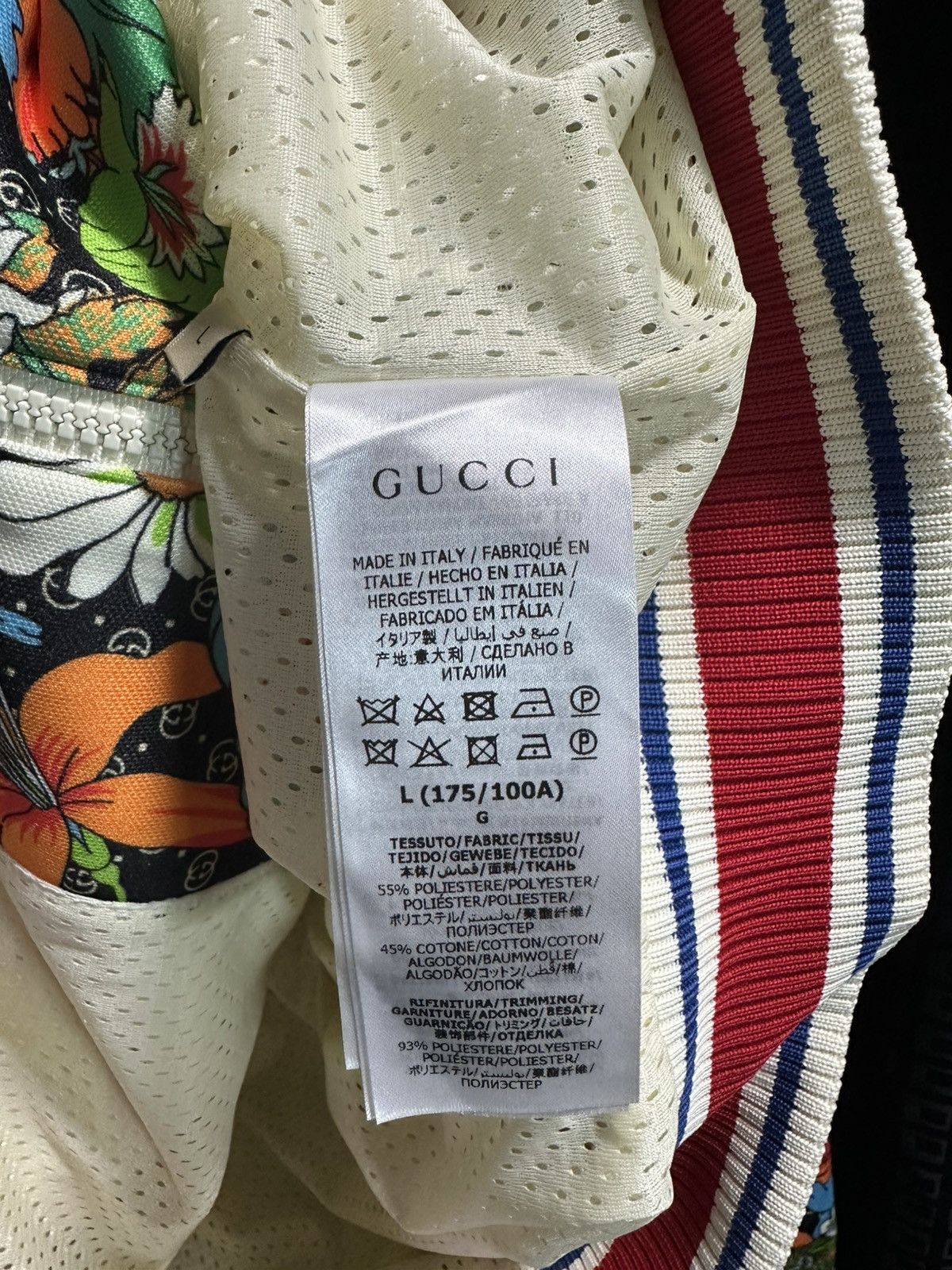 Gucci × The North Face Gucci x The northface floral print track jacket Size US L / EU 52-54 / 3 - 14 Thumbnail
