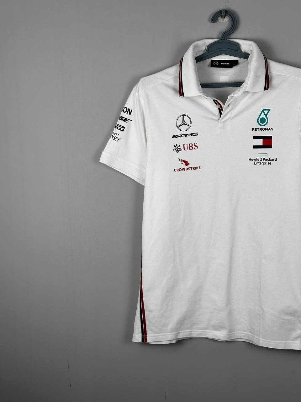 Formula 1 F1 Mercedes-Benz AMG Petronas Team Polo Shirt Size US XL / EU 56 / 4 - 2 Thumbnail