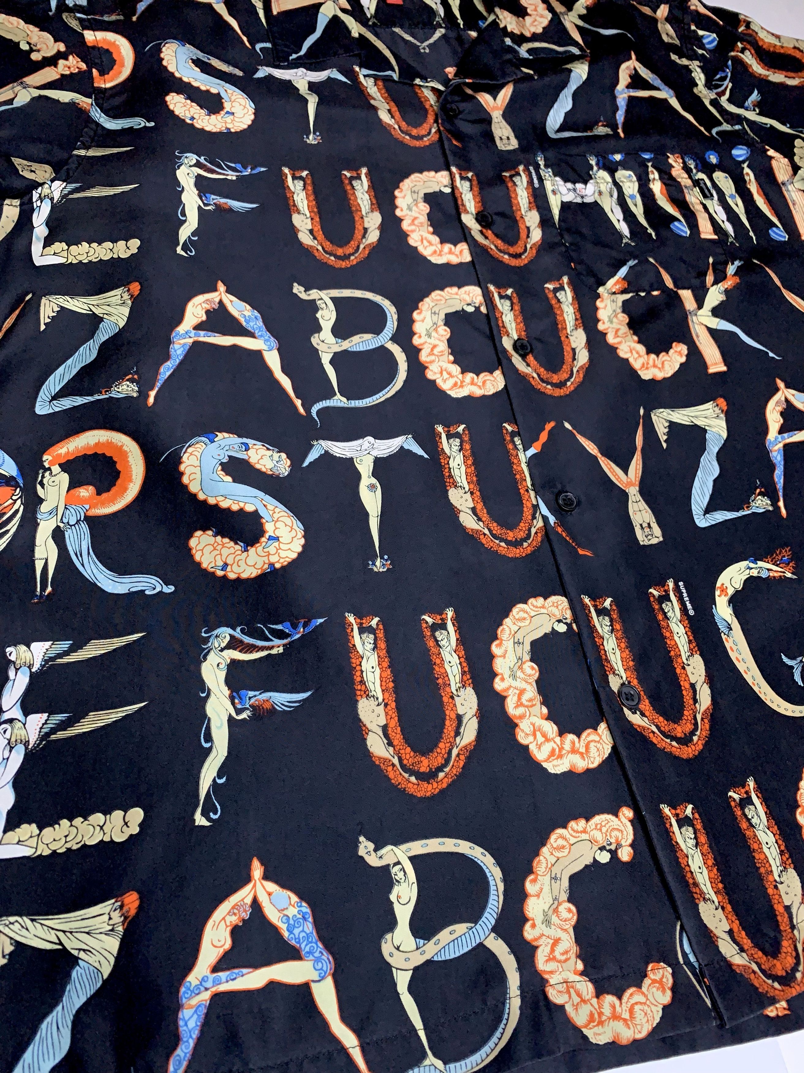 Supreme Supreme SS18 Alphabet Shirt Size US L / EU 52-54 / 3 - 9 Thumbnail