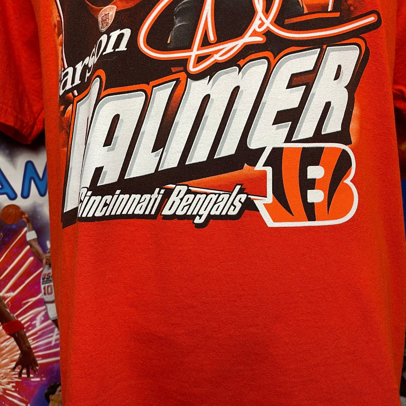 NFL Vintage Cincinnati Bengals Carson Palmer NFL Player Tee Size US L / EU 52-54 / 3 - 3 Thumbnail