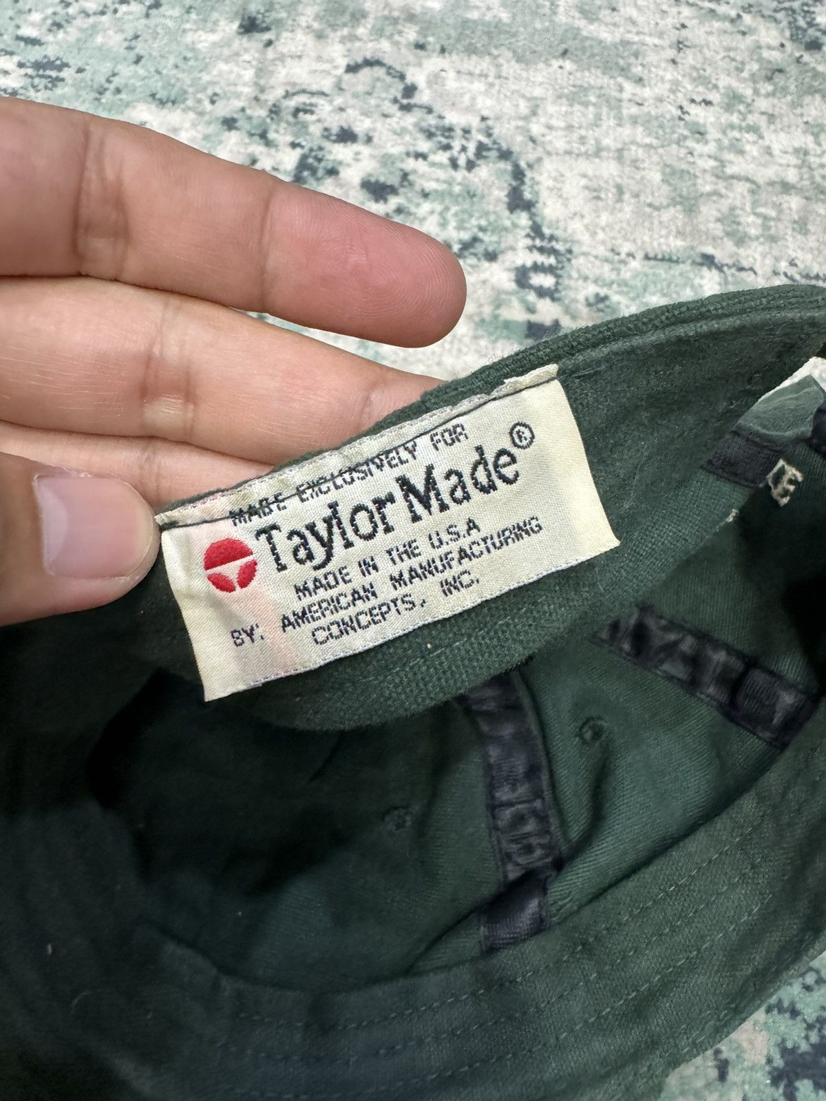 TaylorMade VINTAGE TAYLOR MADE EMBROIDERED LOGO GOLF CAP Size ONE SIZE - 6 Thumbnail