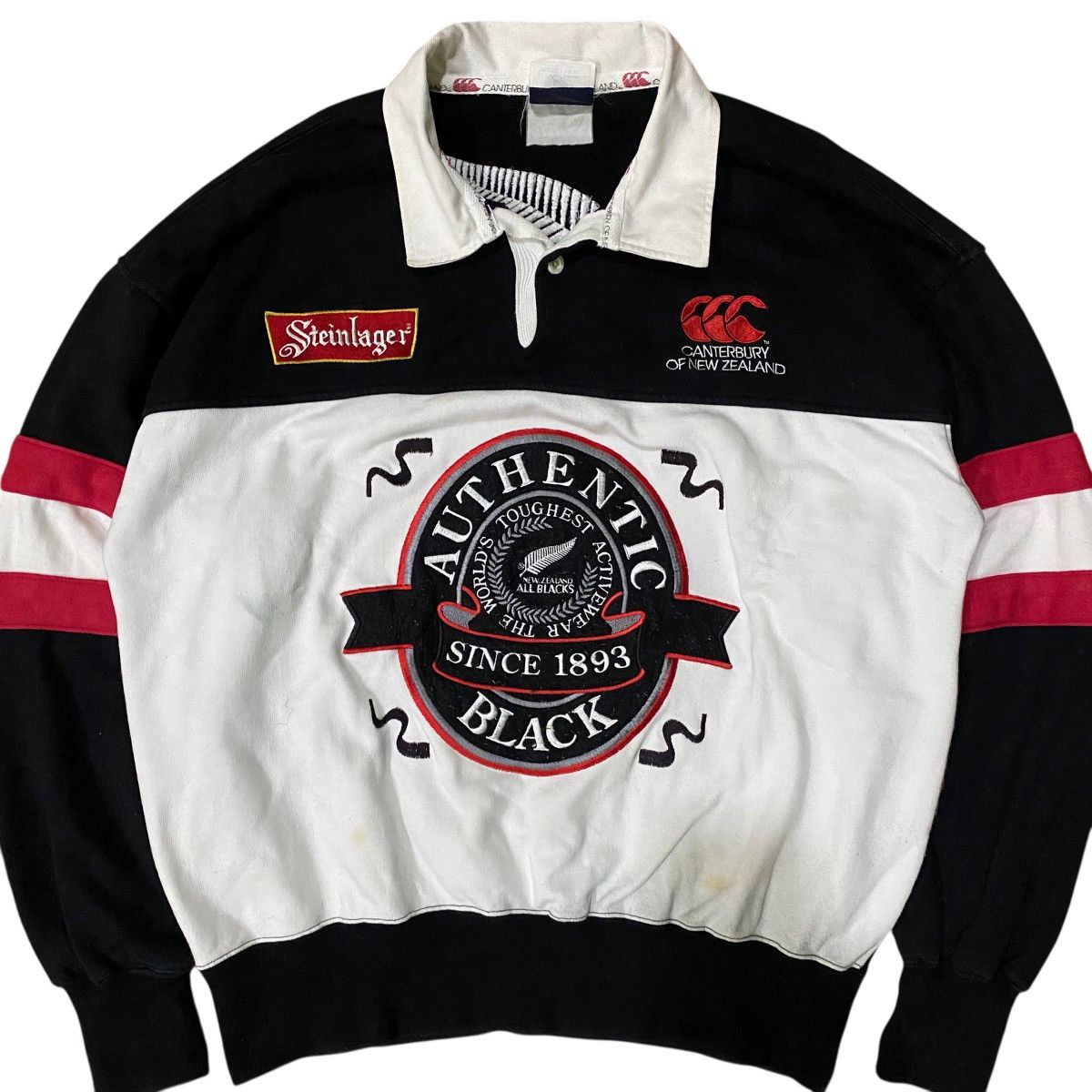 Canterbury of New Zealand ☀️90's Canterbury of New Zealand Steinlager rugby Size US M / EU 48-50 / 2 - 6 Thumbnail