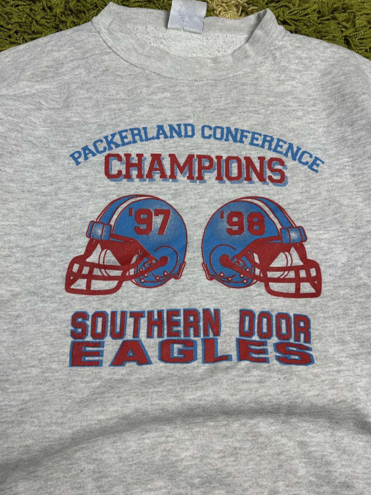 American Eagle Outfitters × Vintage Vintage 90s American Eagle Outfitters Baseball Sweatshirt Size US L / EU 52-54 / 3 - 3 Thumbnail