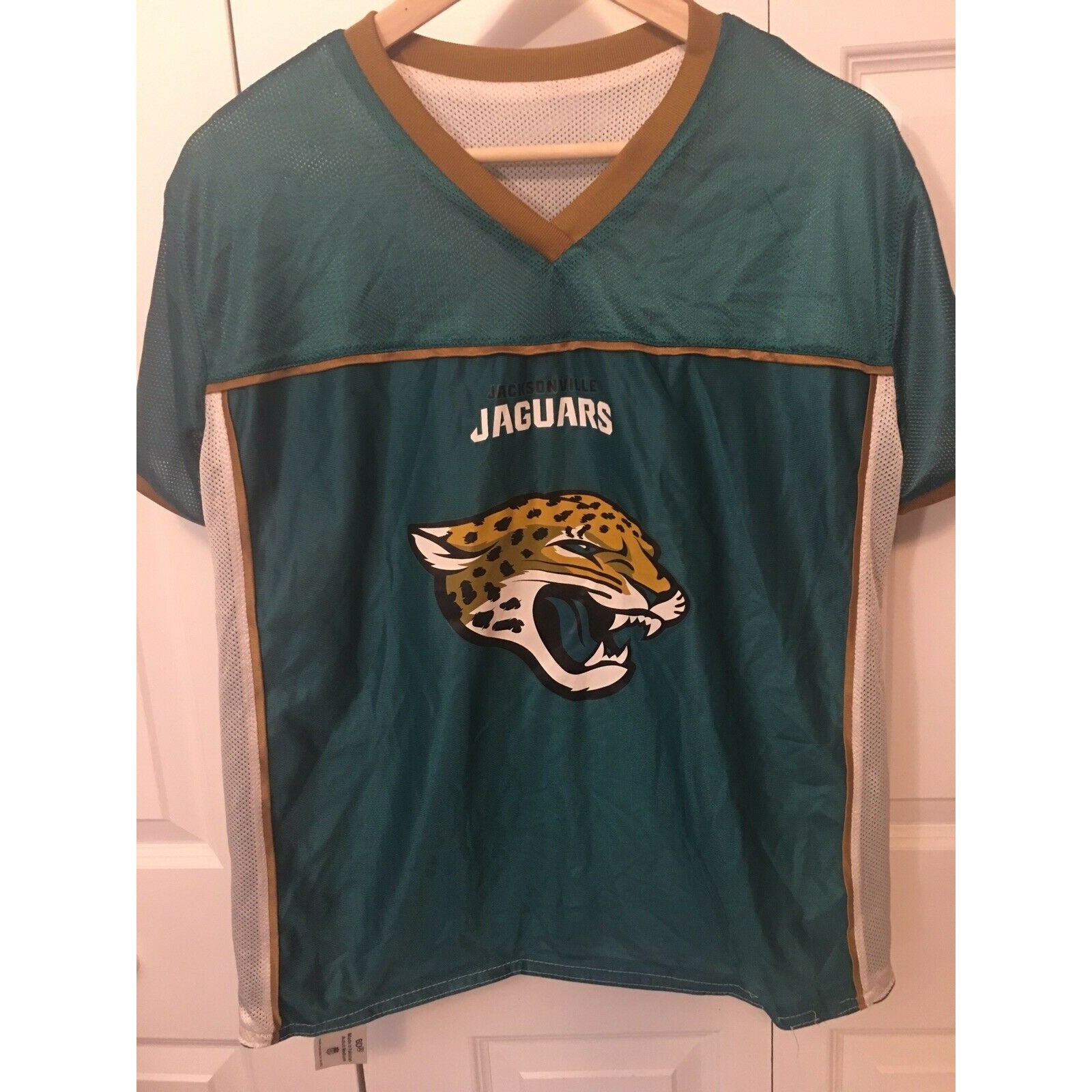 Other Jaguars Sz M Unisex Green/White Reversible Flag Football Jer Size US M / EU 48-50 / 2 - 1 Thumbnail
