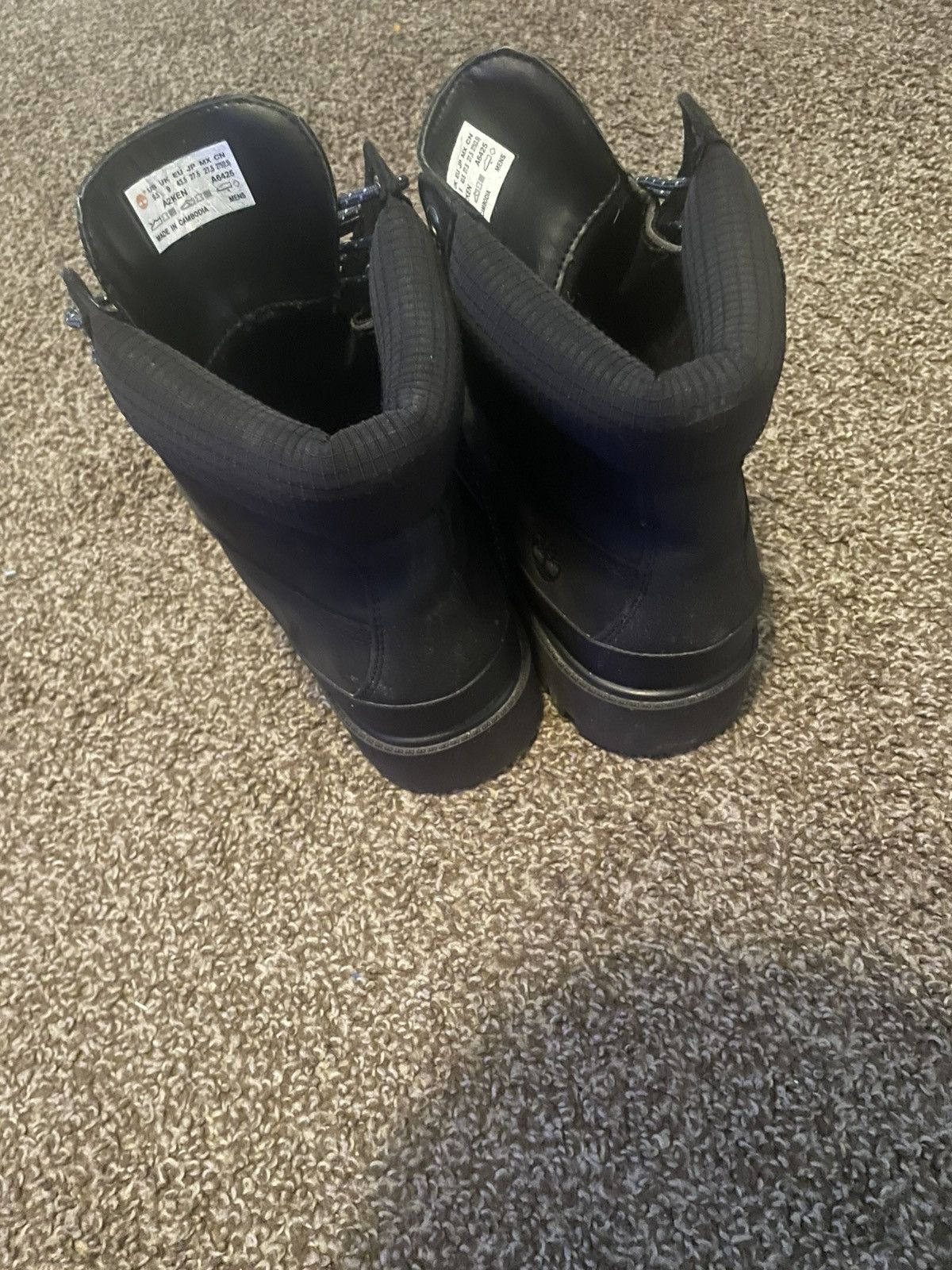 Timberland Timberlands black out Size US 9.5 / EU 42-43 - 3 Thumbnail