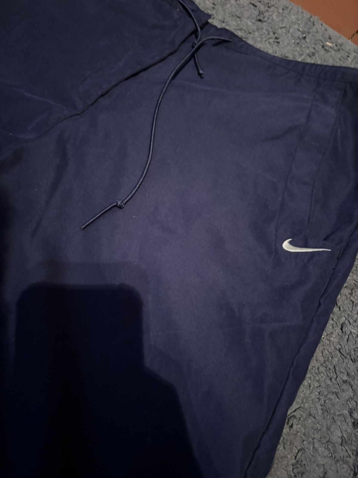 Nike × Vintage Vintage Nike Track Pants Y2K Baggy Drill Joggers Nylon Size US 34 / EU 50 - 2 Thumbnail