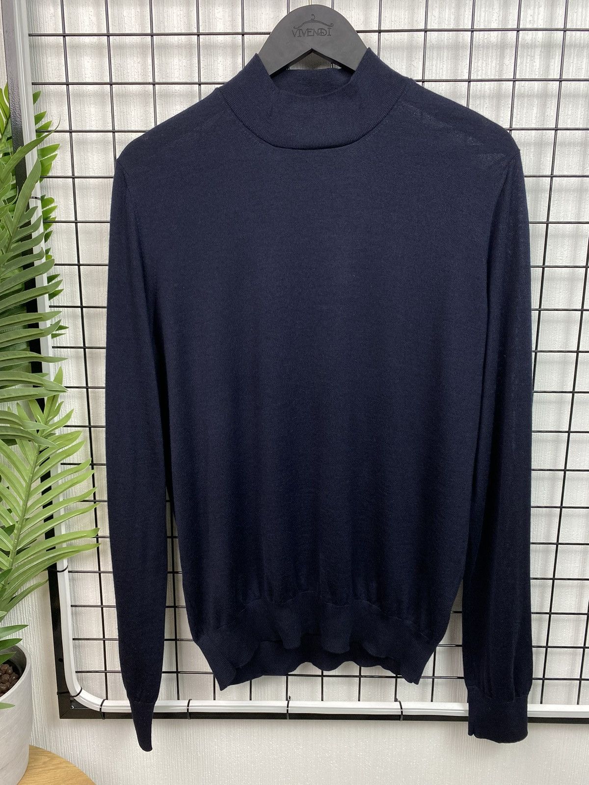 Other Cesare Attolini Napoli Men’s Light Sweater Wool Silk M 50 Size US M / EU 48-50 / 2 - 6 Thumbnail