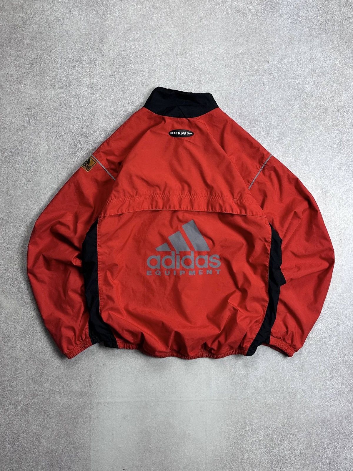 Adidas Vintage 90s Adidas Equipment Nylon Reflective Jacket Size US S / EU 44-46 / 1 - 2 Thumbnail