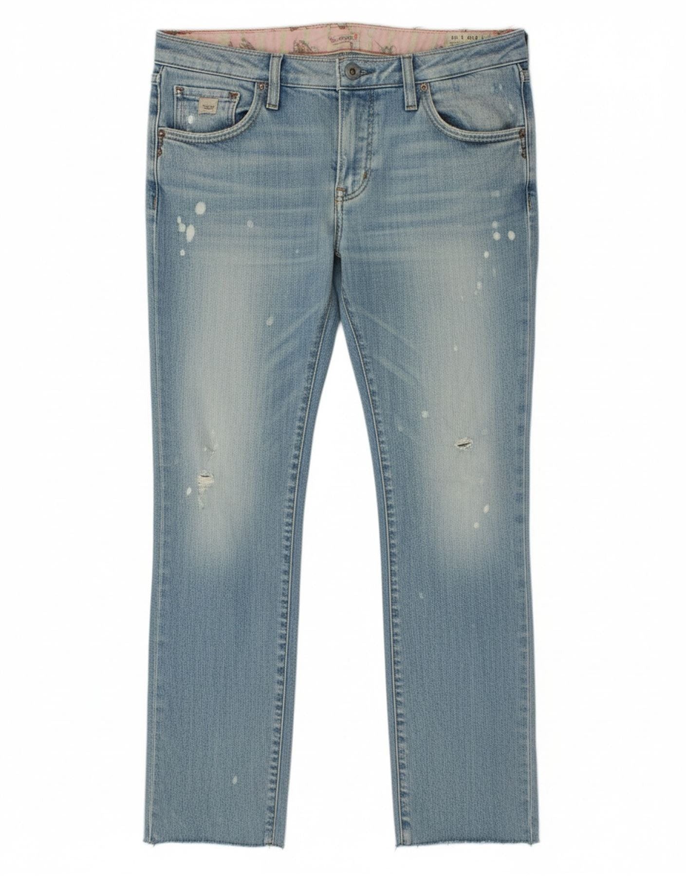 Diesel Womens Straight Jeans W29 L28 Blue Cotton Size 42" / US 20 - 1 Thumbnail