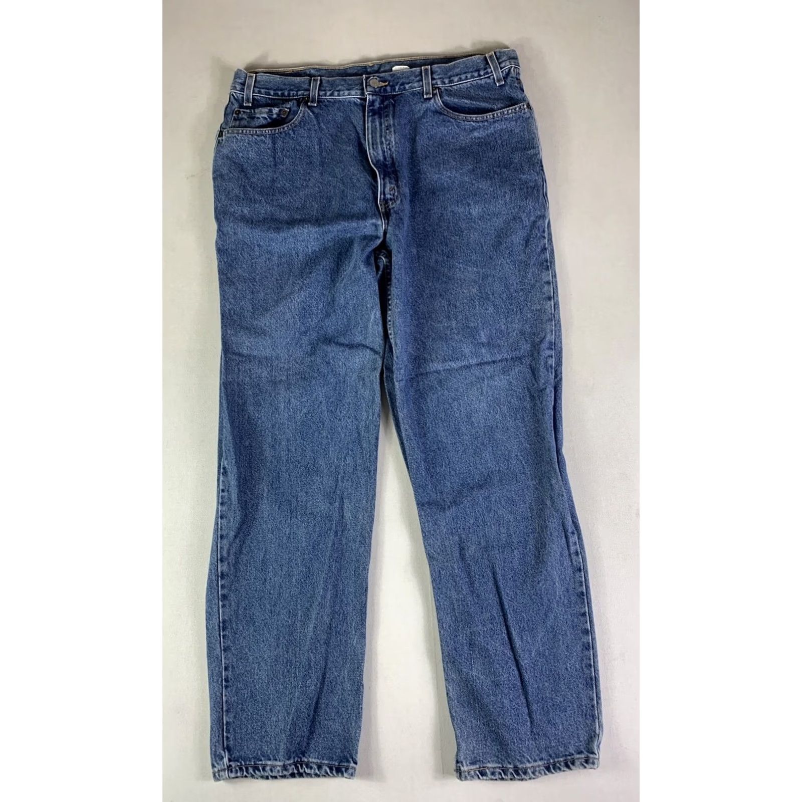 Levi's VTG Y2K Levi’s Relaxed Straight Leg Jeans Blue Made in Mexico 40x32 38x32 Size US 38 / EU 54 - 2 Thumbnail
