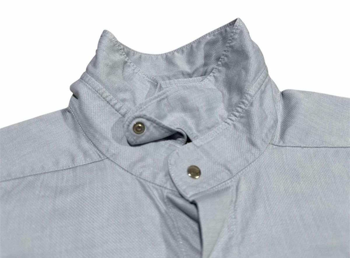 Thierry Mugler 🔥80s Thierry Mugler French Collar Hidden Snap Button Shirt Size US XL / EU 56 / 4 - 8 Thumbnail