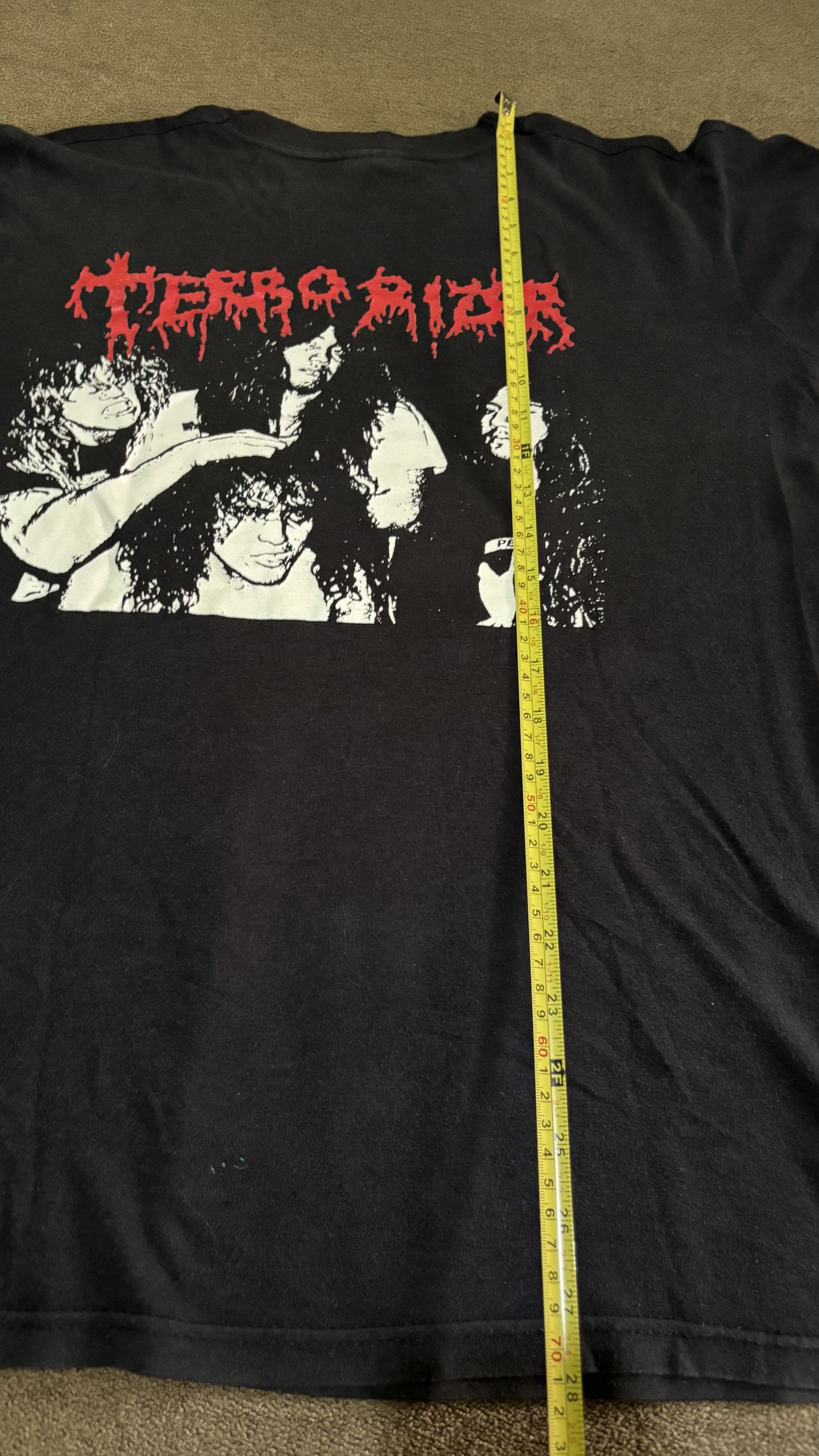 Vintage Vintage Terrorizer "World Downfall" Long Sleeve Shirt Size US M / EU 48-50 / 2 - 7 Thumbnail