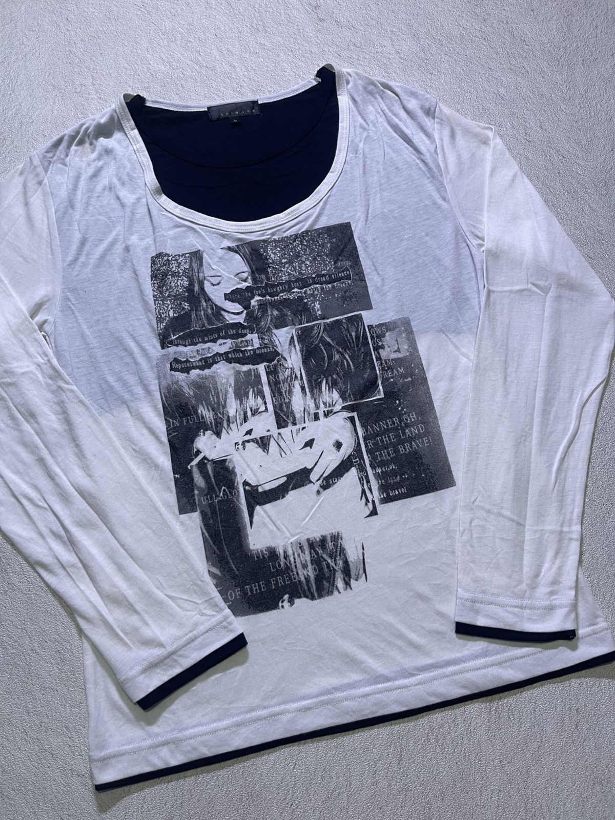 Japanese Brand Y2K SPINASH long sleeve tshirt Size US M / EU 48-50 / 2 - 2 Thumbnail