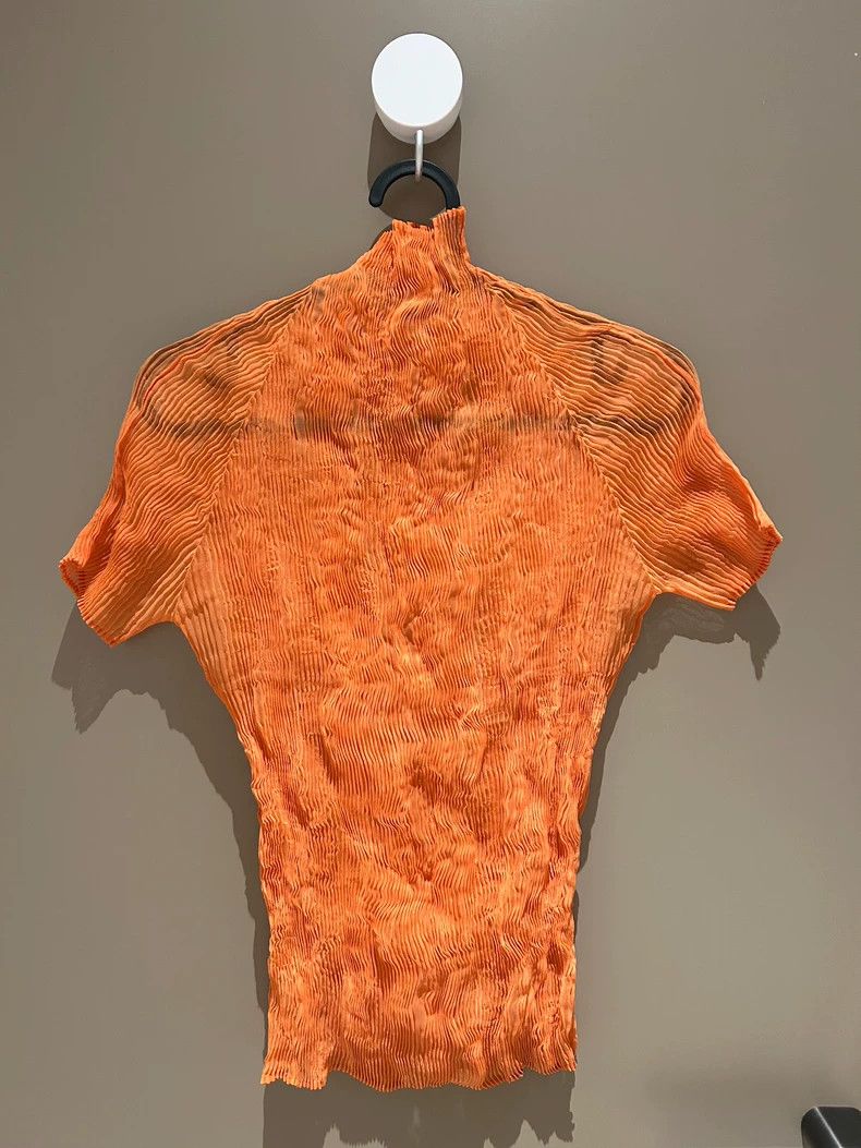 Issey Miyake Issey Miyake size:2 Wicker see-through base short-sleeved Size XS / US 0-2 / IT 36-38 - 1 Thumbnail