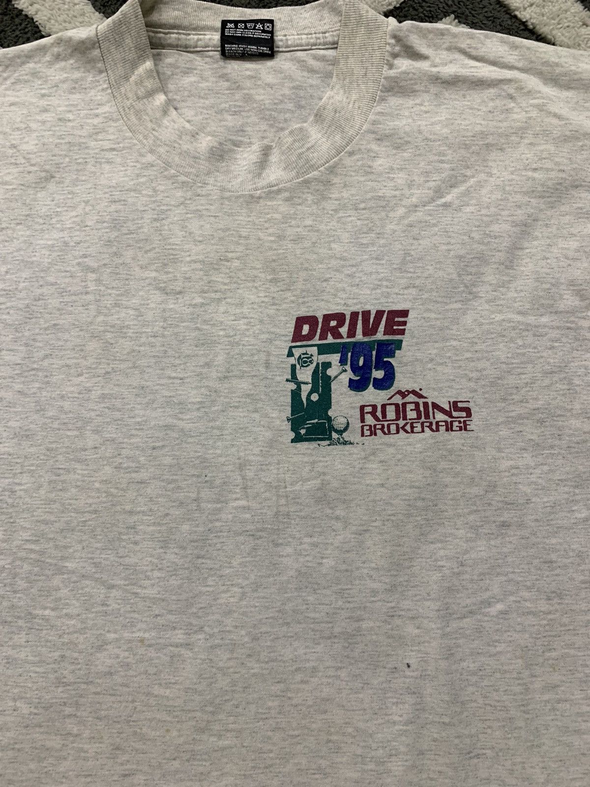 Vintage VINTAGE ROBINS BROKERAGE GOLF 95’ Size US XL / EU 56 / 4 - 3 Thumbnail