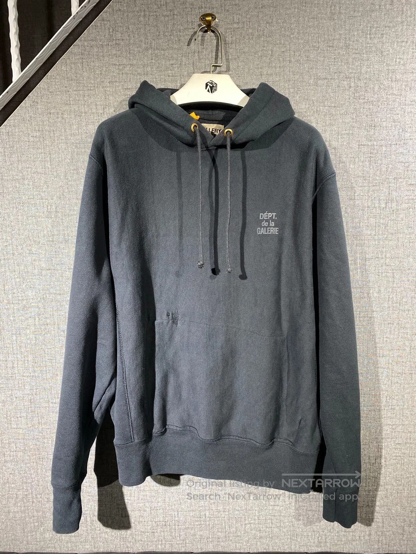 Gallery Dept. gallery dept hoodie in charcoal gray color. Size US S / EU 44-46 / 1 - 1 Thumbnail