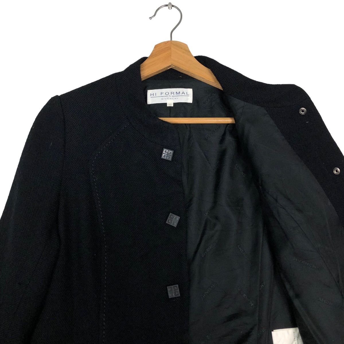 Givenchy 🔥Vtg Cropped Jacket Hi Formal Givenchy Size M / US 6-8 / IT 42-44 - 10 Thumbnail