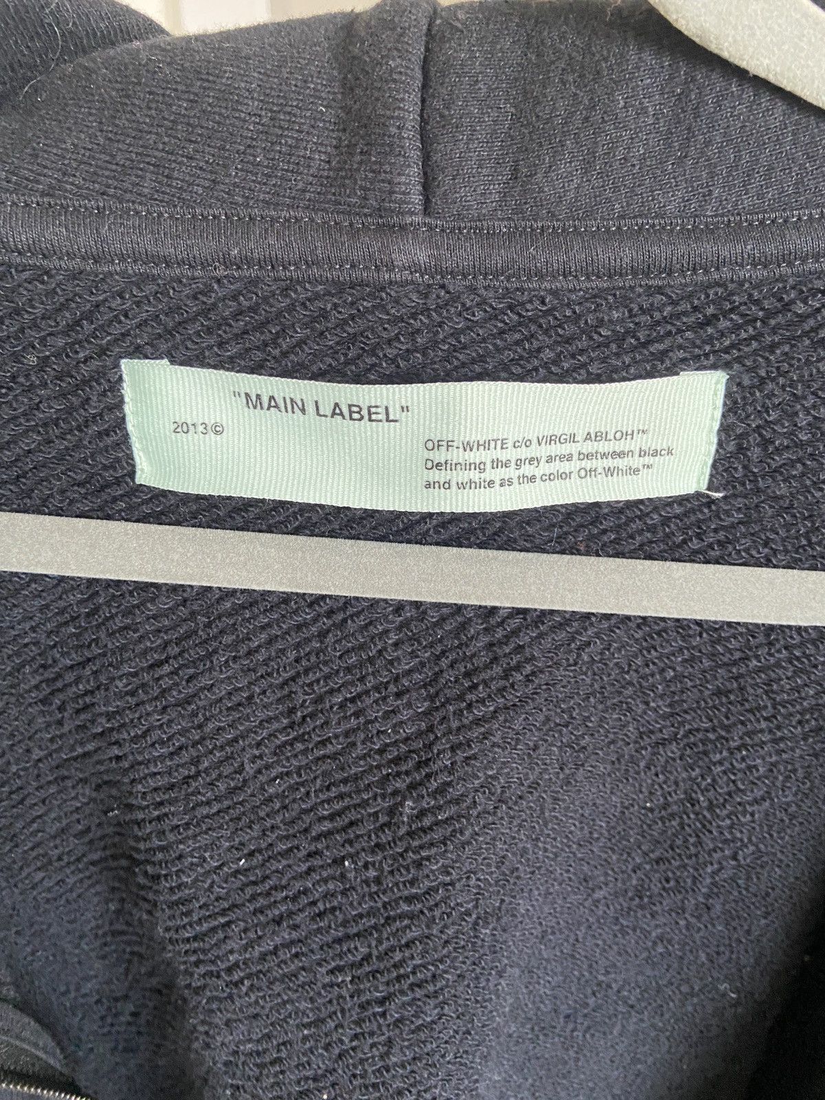 Off-White Off-White Zip Hoodie Green Man 99 Impressionism Size US M / EU 48-50 / 2 - 4 Thumbnail