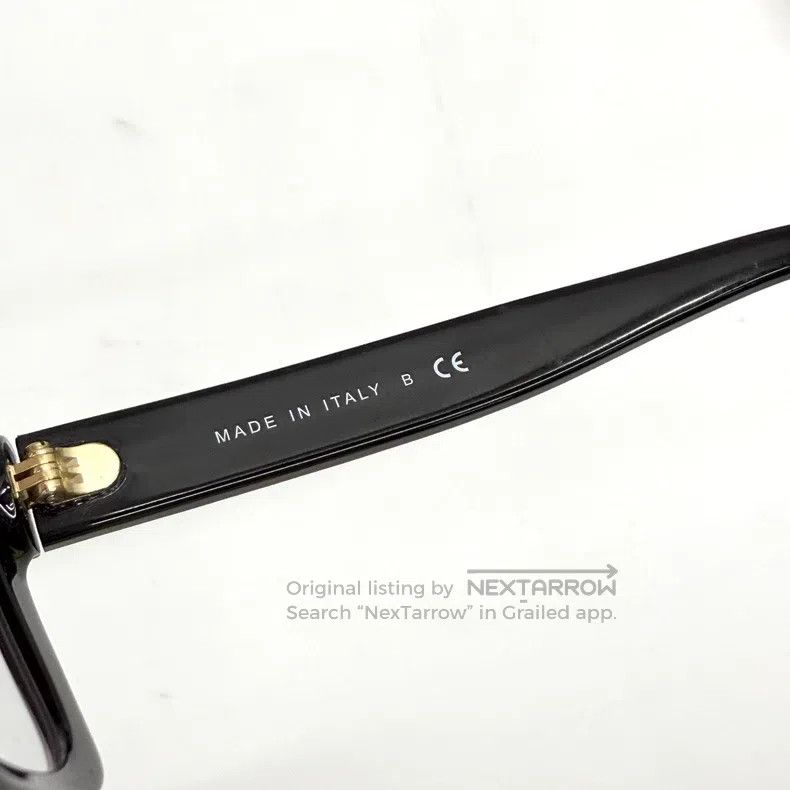 Chanel Chanel Black and gold letters, flat glasses Size ONE SIZE - 6 Thumbnail