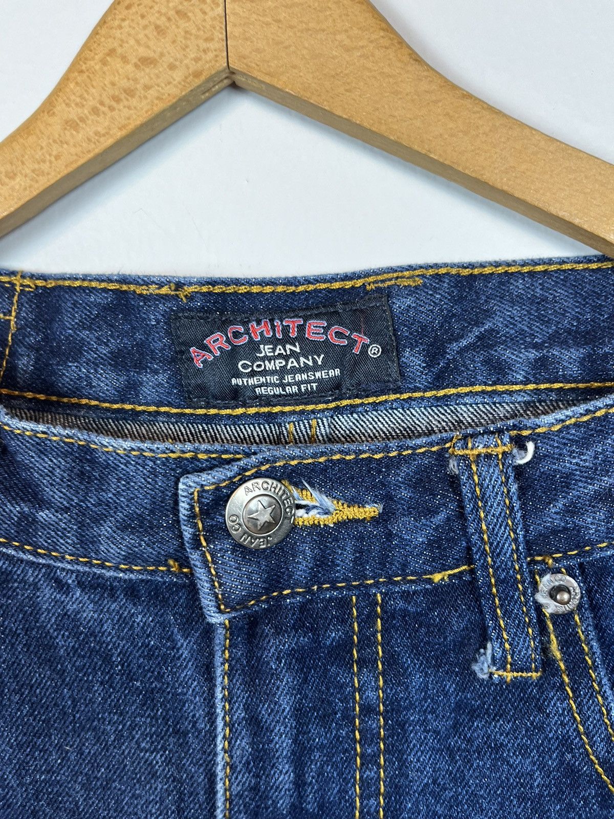 Architect × Japanese Brand × Vintage Vintage Architect Jeans regular fit Size US 30 / EU 46 - 4 Thumbnail