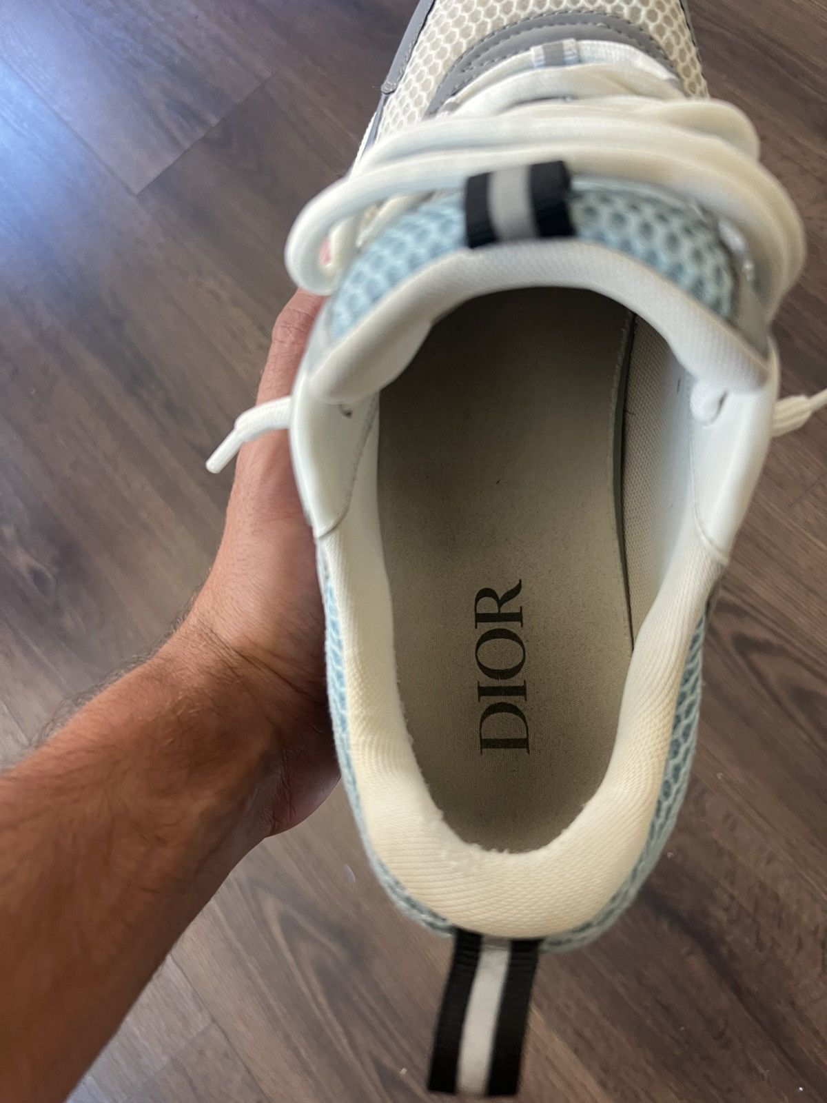 Dior Dior B22 Calf Mesh (Baby Blue) Size US 10 / EU 43 - 12 Thumbnail