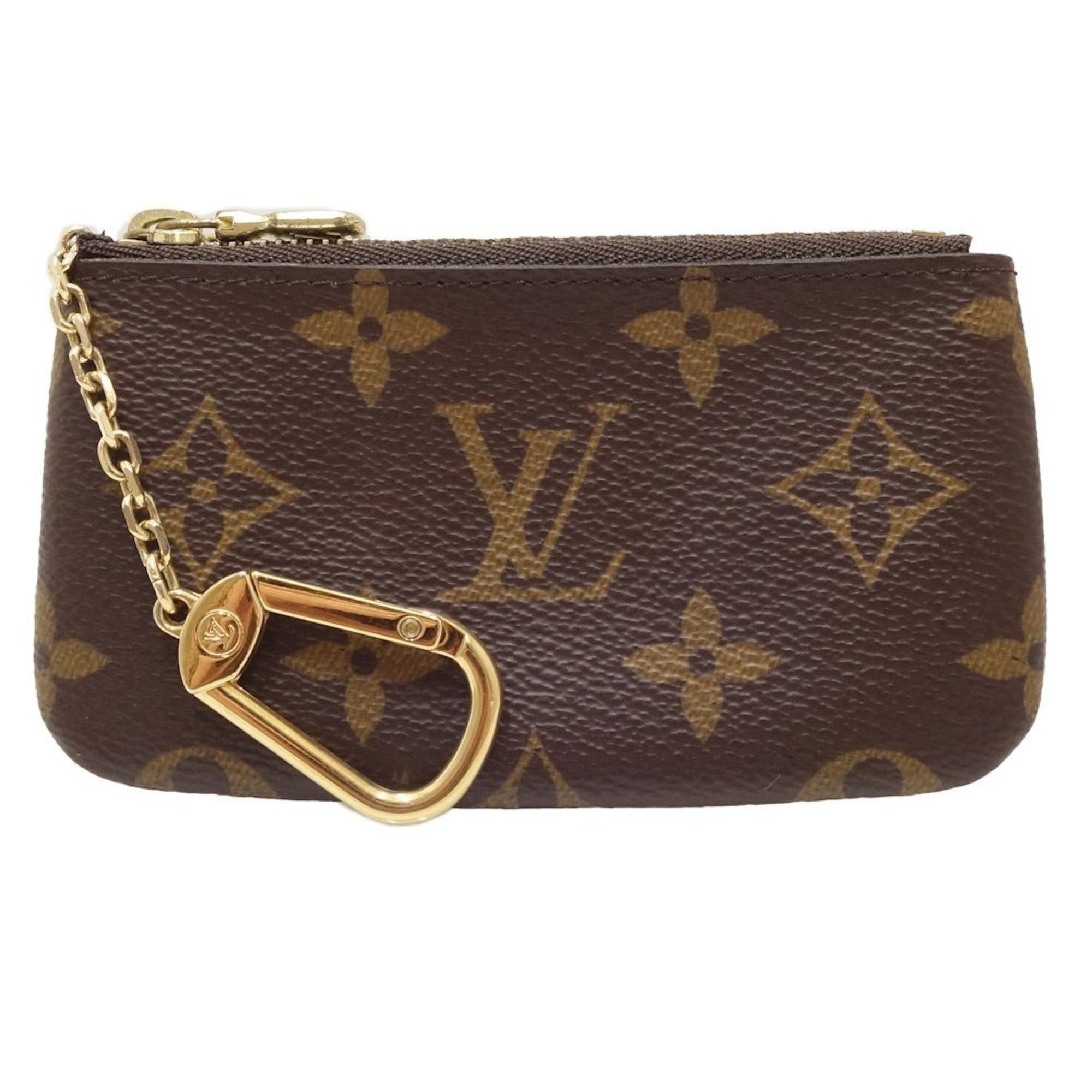 image of Louis Vuitton Coin Case Monogram Pochette Cle Brown M62650 082610, Women's