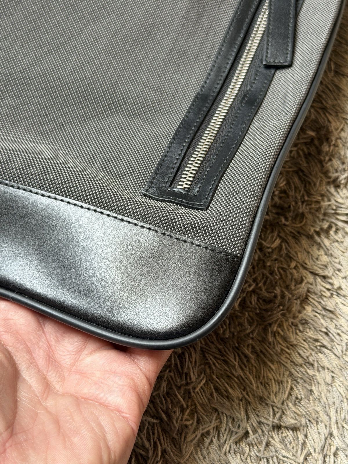 Montblanc Montblanc Meisterstuck Star Leather Nylon Shoulder Bag Size ONE SIZE - 5 Thumbnail