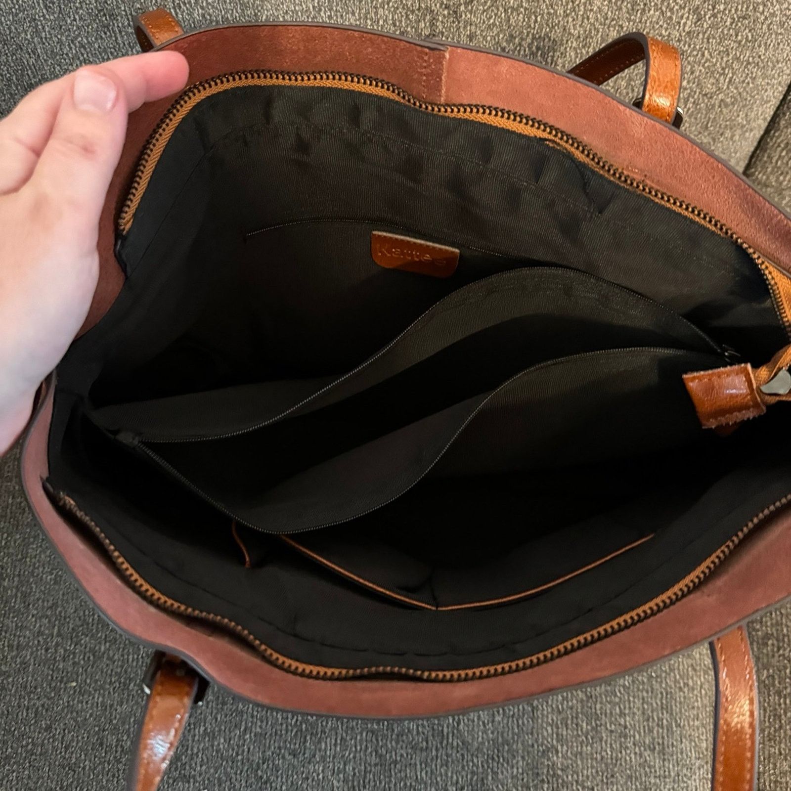 NBDN Nobrandedon Kattee leather shoulder bag Size ONE SIZE - 4 Thumbnail