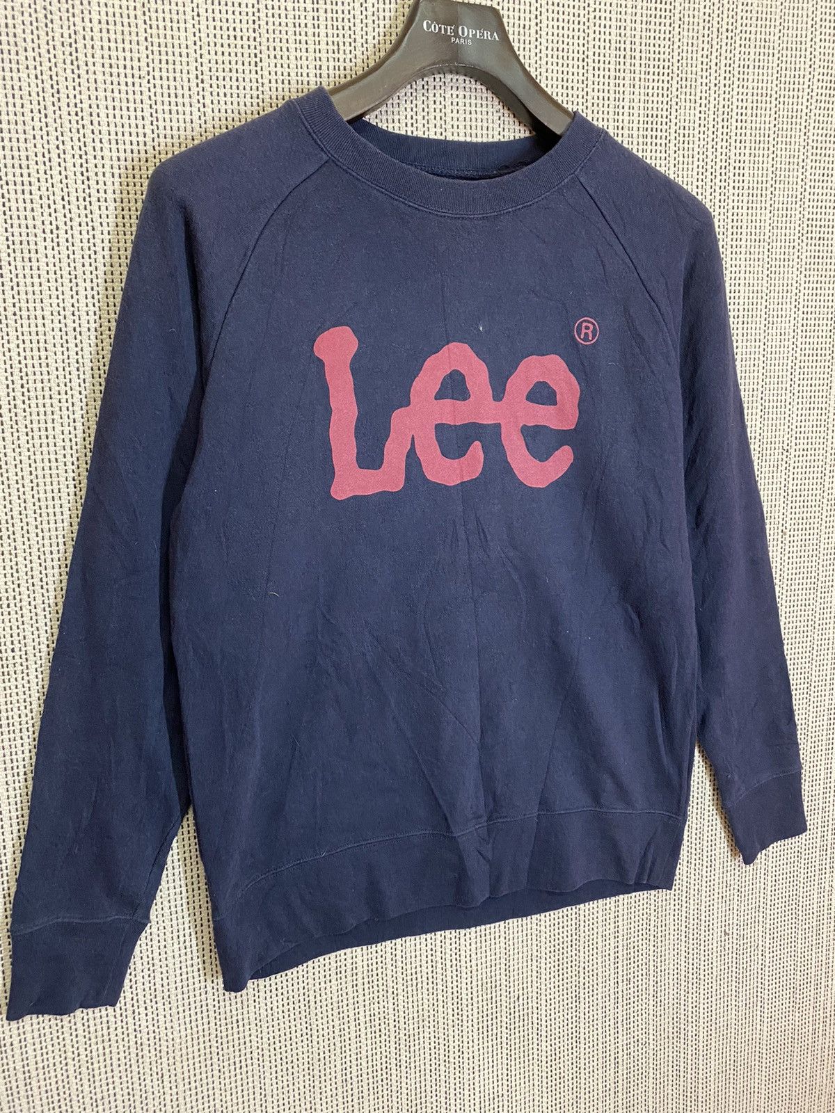 Lee × Vintage 🔥Lee spell out big logo sweatshirt crewneck pullover Size US L / EU 52-54 / 3 - 2 Thumbnail