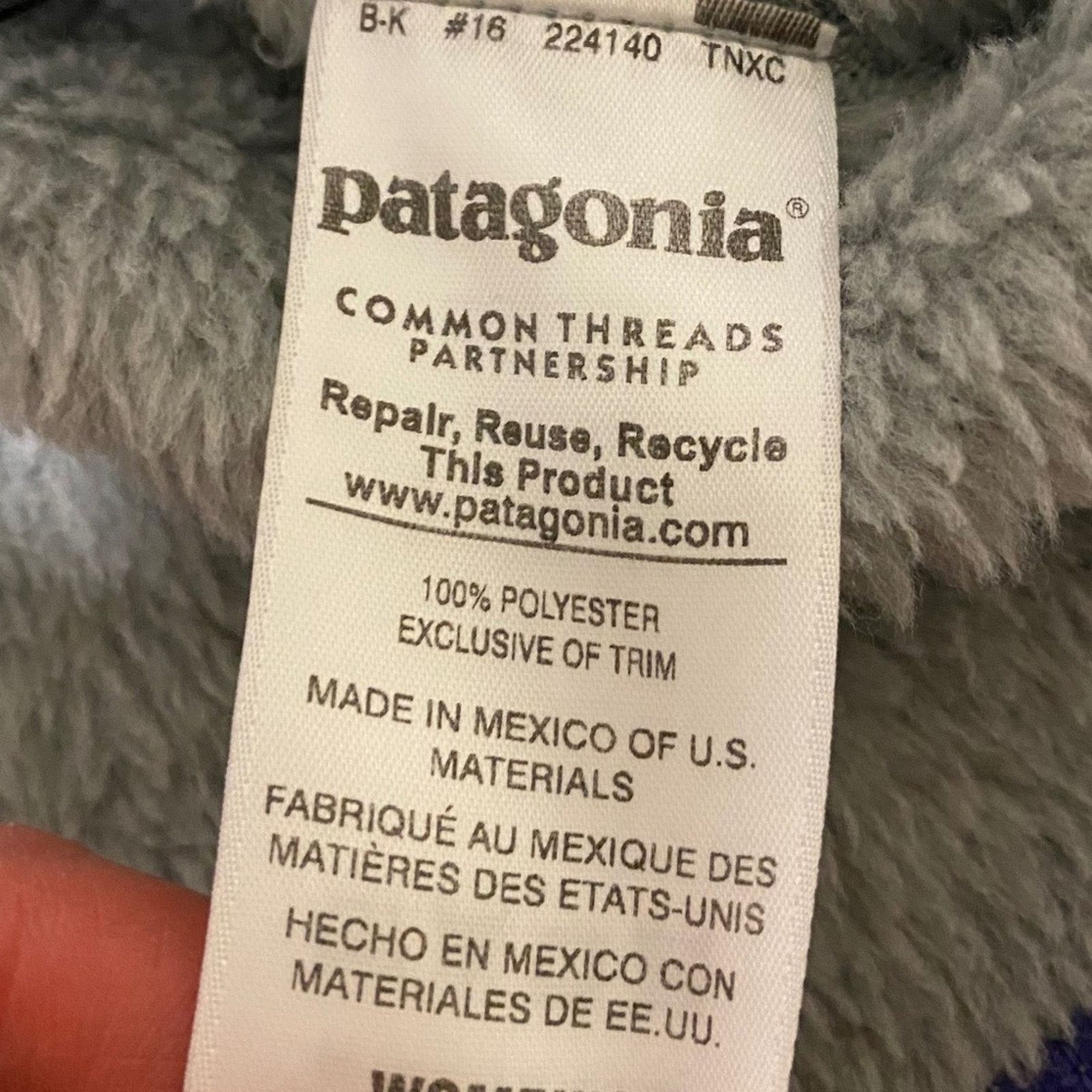 Patagonia Patagonia Women's Retool Polartec Fleece Pullover - Medium Size M / US 6-8 / IT 42-44 - 7 Thumbnail
