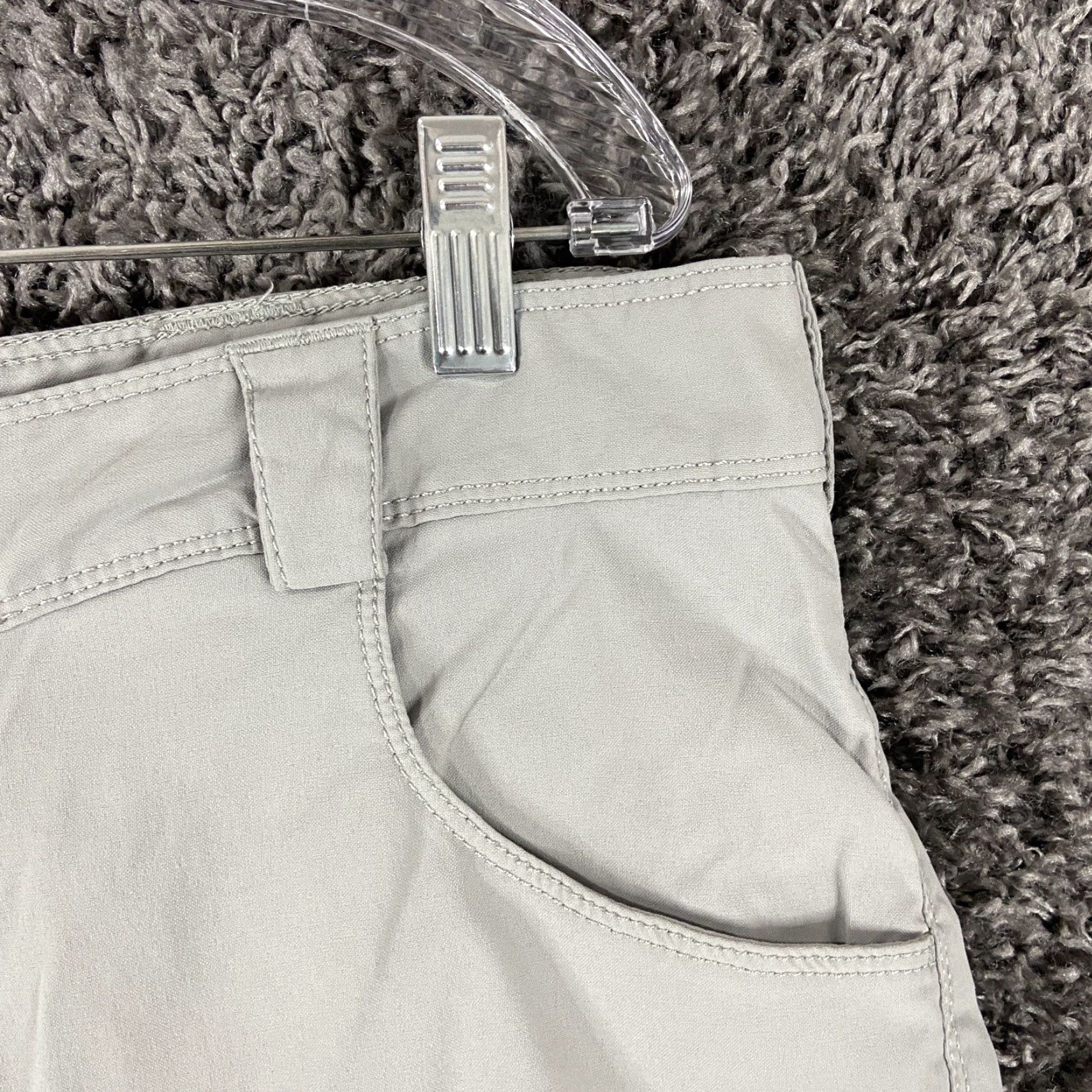 ASCENO Ascend Chino Shorts Mens 40 Gray Size US 40 / EU 56 - 4 Thumbnail