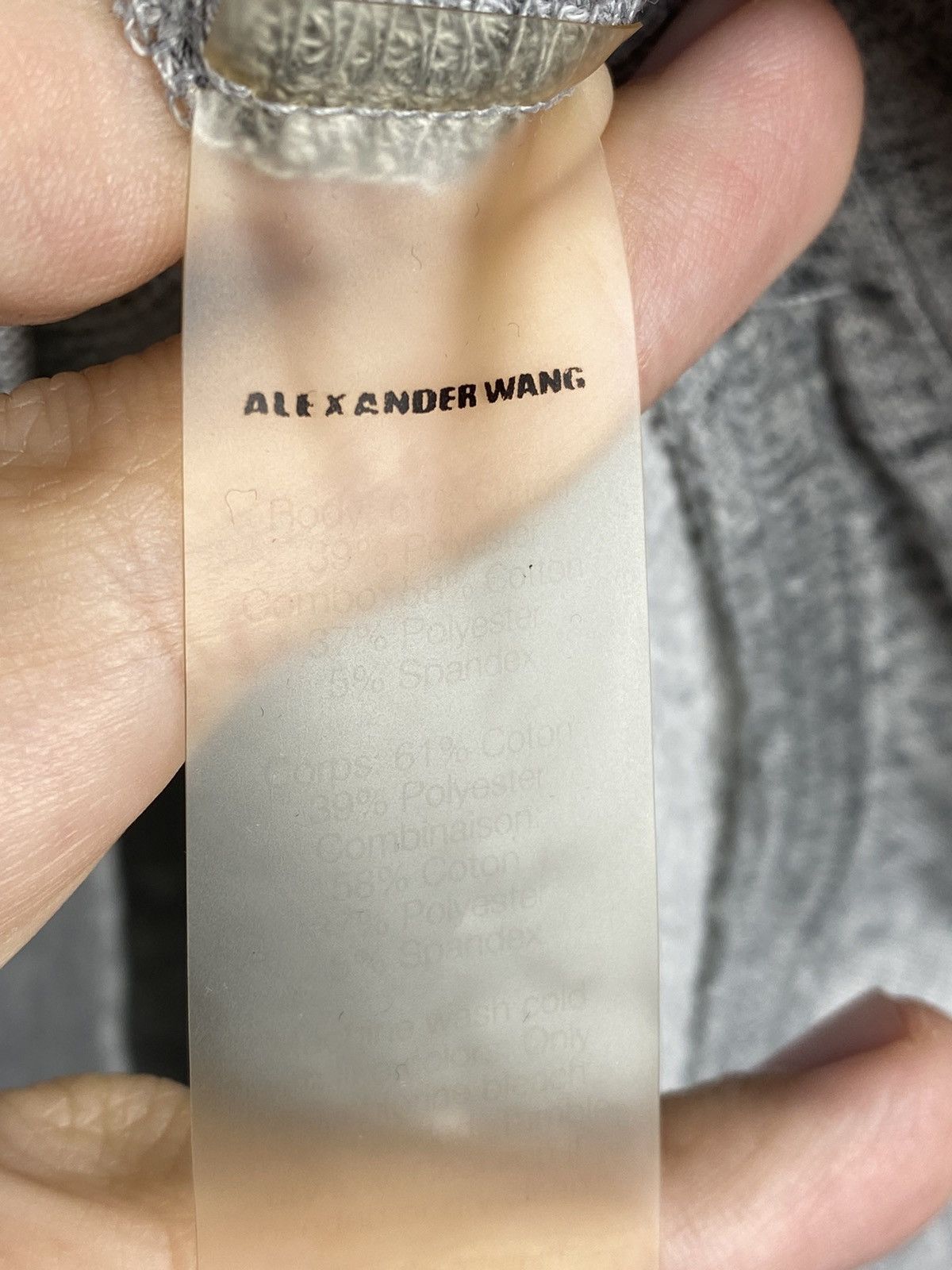 Alexander Wang Alexander Wang Longsleeve Pullover Cotton-Polyester size M Size US M / EU 48-50 / 2 - 8 Thumbnail