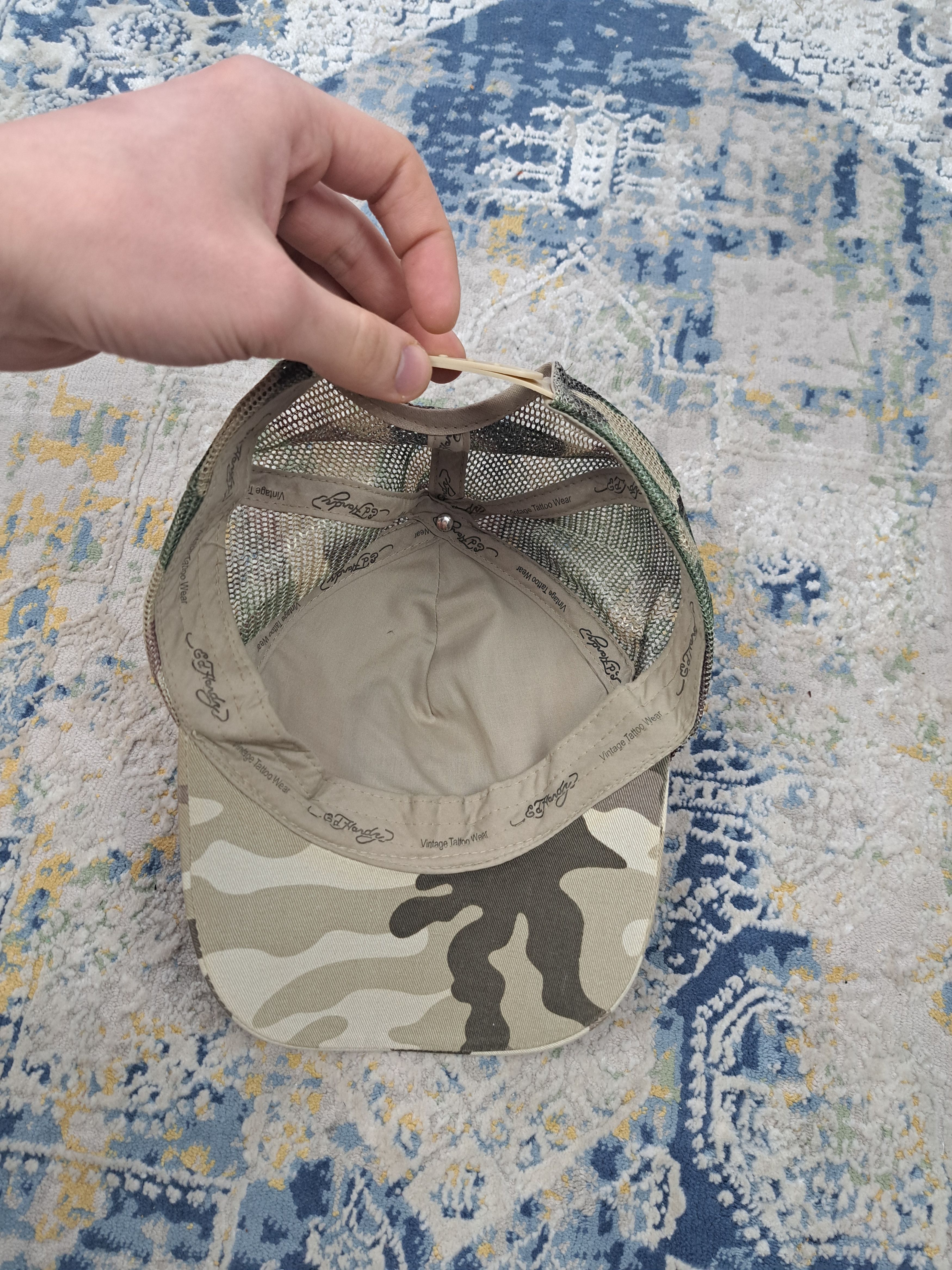 Ed Hardy Ed Hardy Avant Garde Rhinestone Skull Camo Cap y2k Drip SWAG Size ONE SIZE - 6 Thumbnail