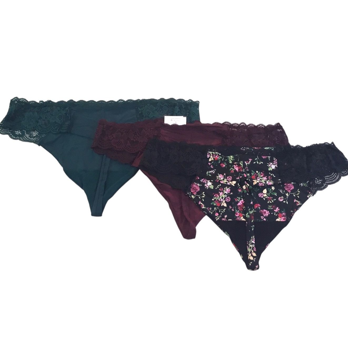 Other Joyspun Panties Size XXXL Thong NWT 3/Pk Assortment Size 3XL Size US XXL / EU 58 / 5 - 3 Thumbnail