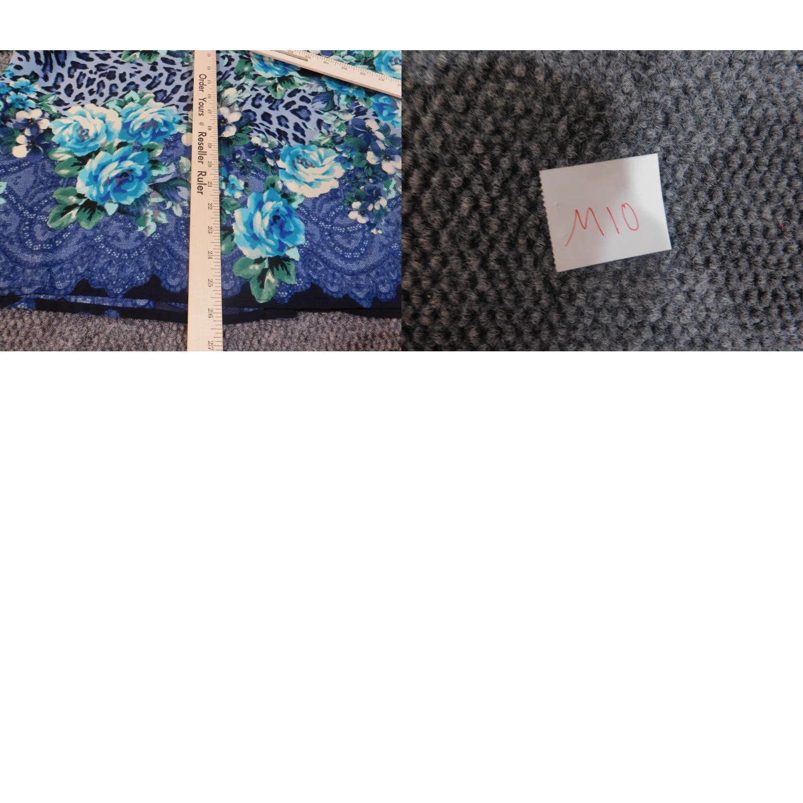 Vintage Susan Graver Button-Up Floral Blue Shirt Womens L Knit Polyester Casual Spring Summer Size L / US 10 / IT 46 - 9 Thumbnail