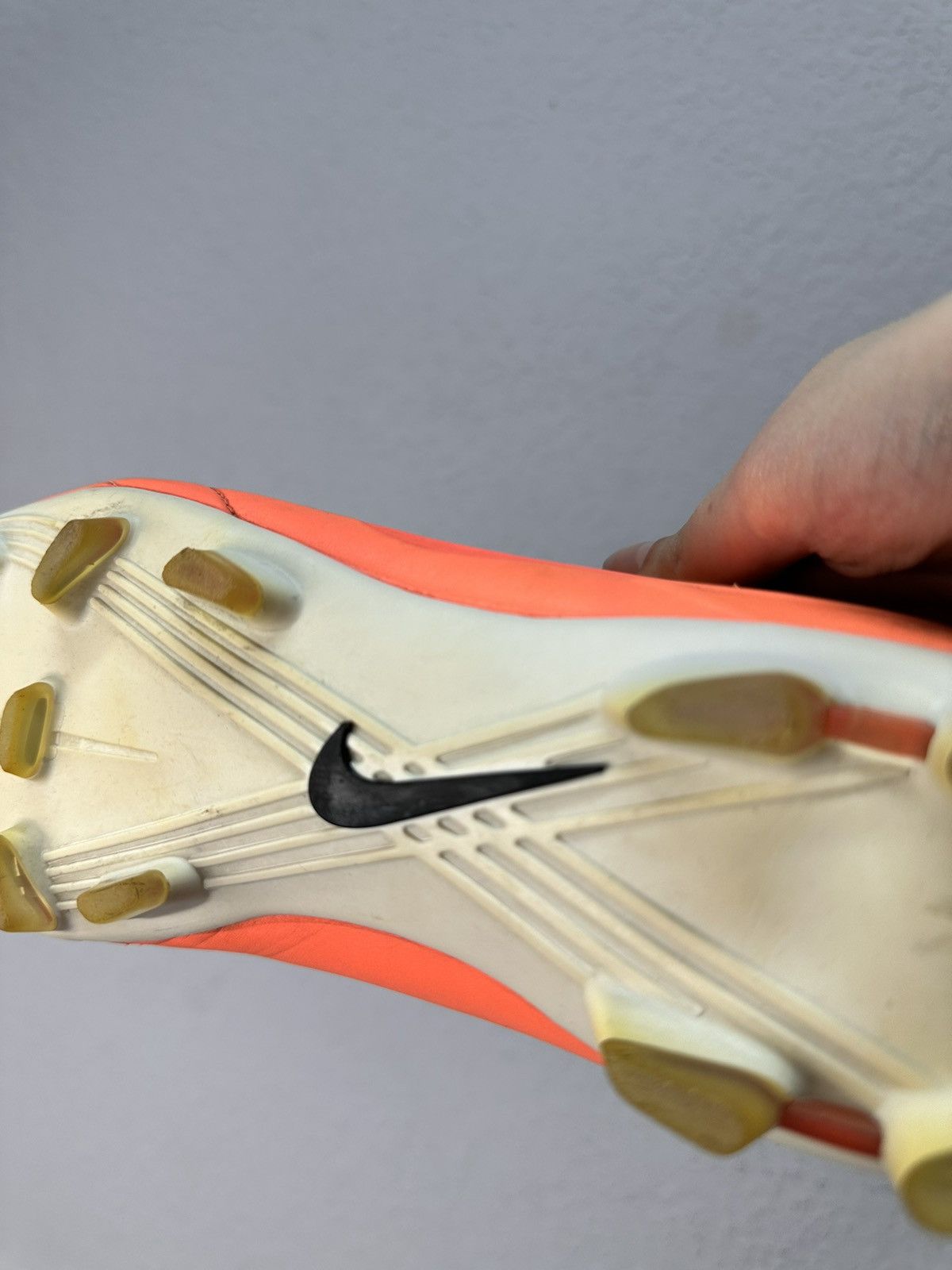 Nike Nike Total 90 Laser FG Mango ACC Football Soccer US8 EUR41 Size US 8 / EU 41 - 12 Thumbnail