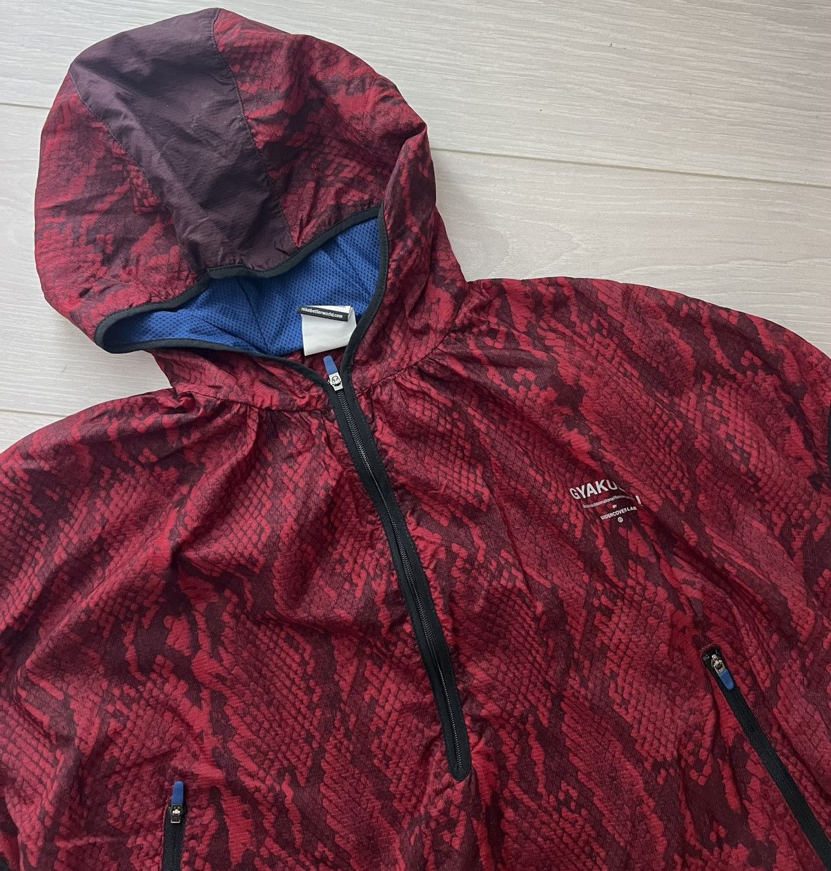 Gyakusou × Nike Female Jacket Nike Gyakusou Red Size L Size L / US 10 / IT 46 - 3 Thumbnail