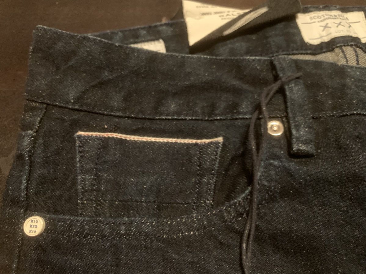 Scotch & Soda Ralston cotton/ hemp selvedge 28/32 special edition Size US 28 / EU 44 - 4 Thumbnail