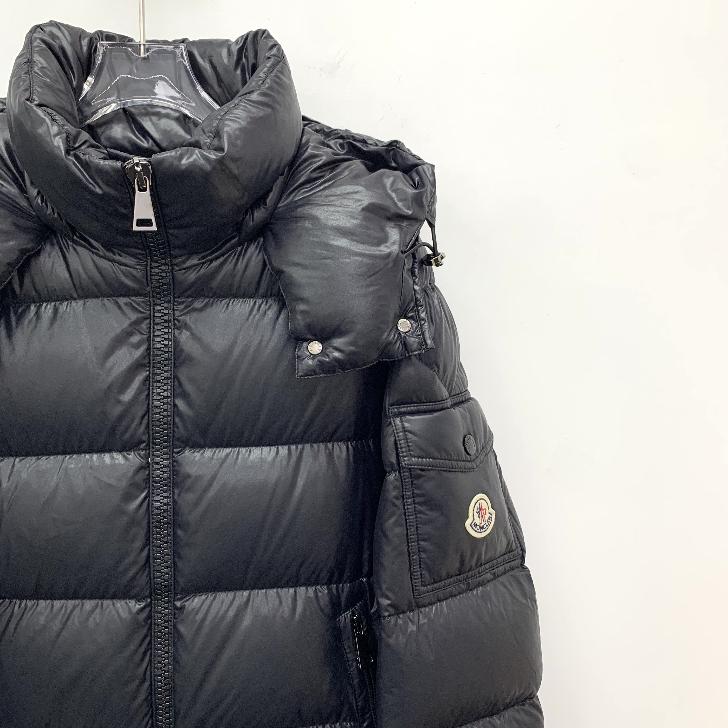 Moncler Moncler Maire Hooded Down Jacket Black (2) Size US M / EU 48-50 / 2 - 3 Thumbnail